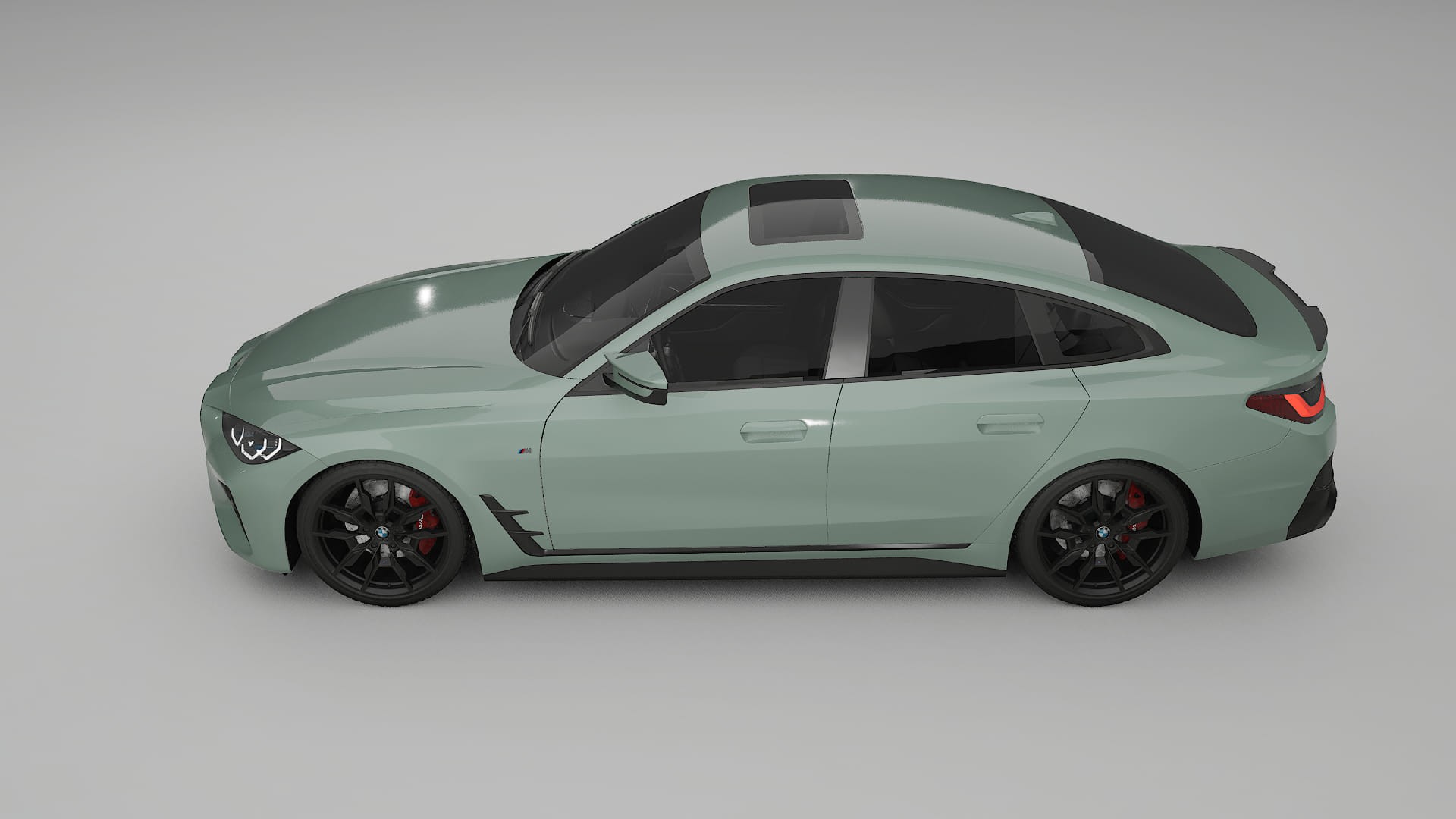 BMW I4 G26 M Package Film de Protecție pentru Vopsea TPU | CINDER PPF cu Schimbare de Culoare – Kit Complet Predecupat