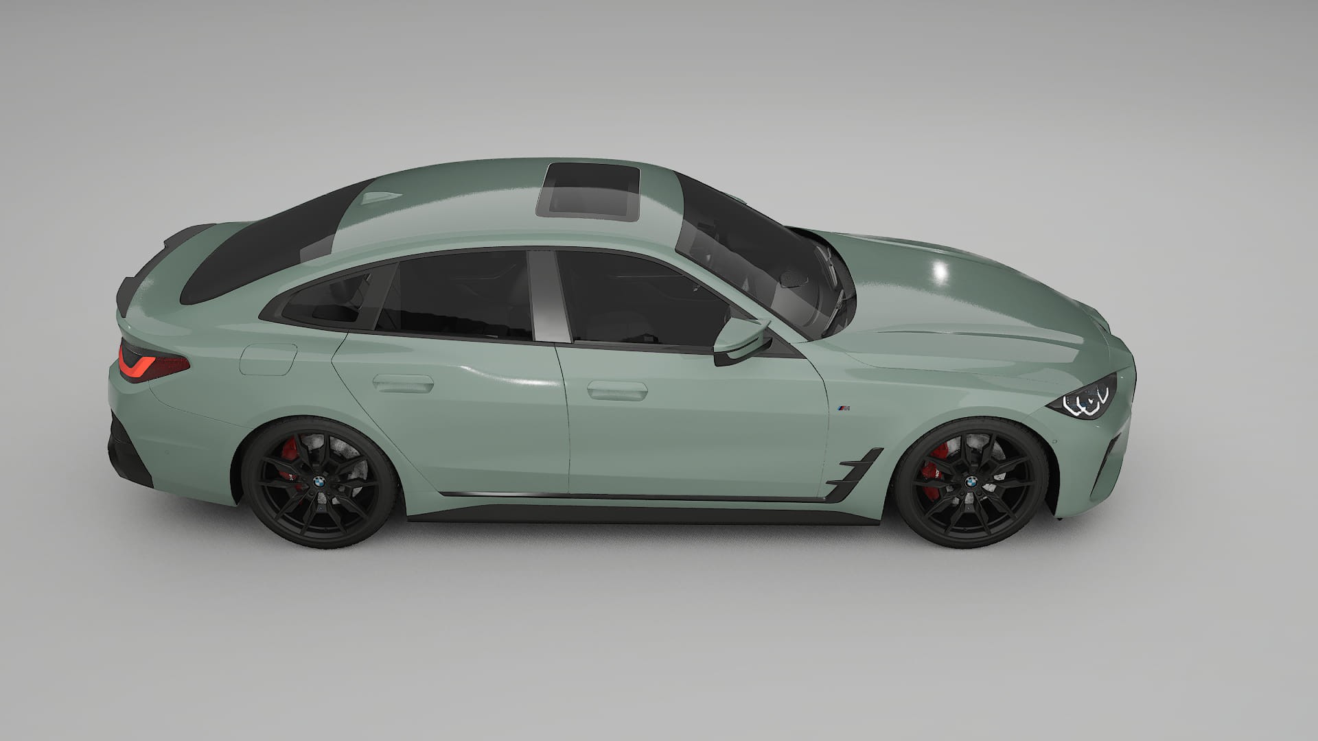 BMW I4 G26 M Package Film de Protecție pentru Vopsea TPU | CINDER PPF cu Schimbare de Culoare – Kit Complet Predecupat