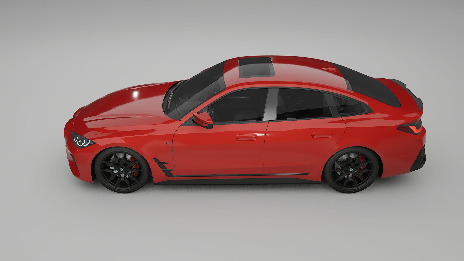 BMW I4 G26 M Package Film de Protecție pentru Vopsea TPU | BLAZE PPF cu Schimbare de Culoare – Kit Complet Predecupat