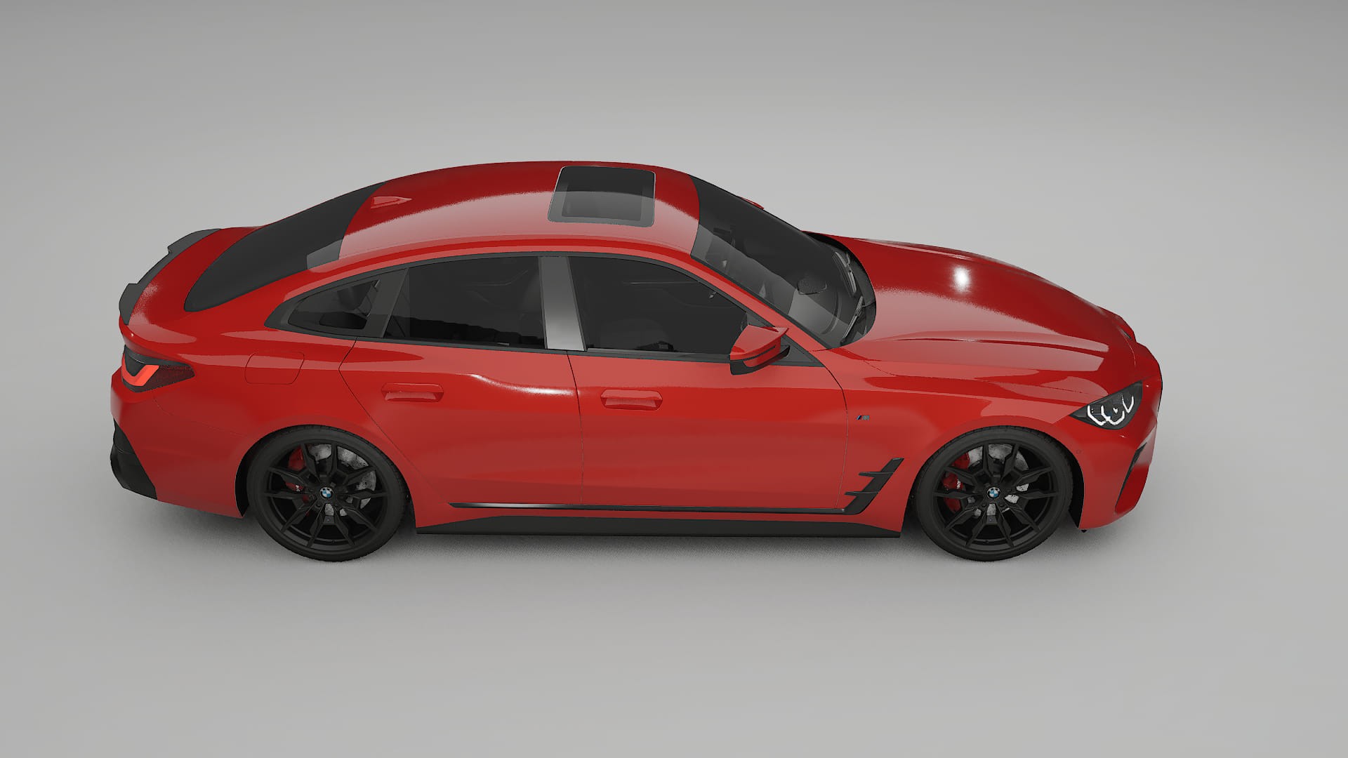 BMW I4 G26 M Package Film de Protecție pentru Vopsea TPU | BLAZE PPF cu Schimbare de Culoare – Kit Complet Predecupat