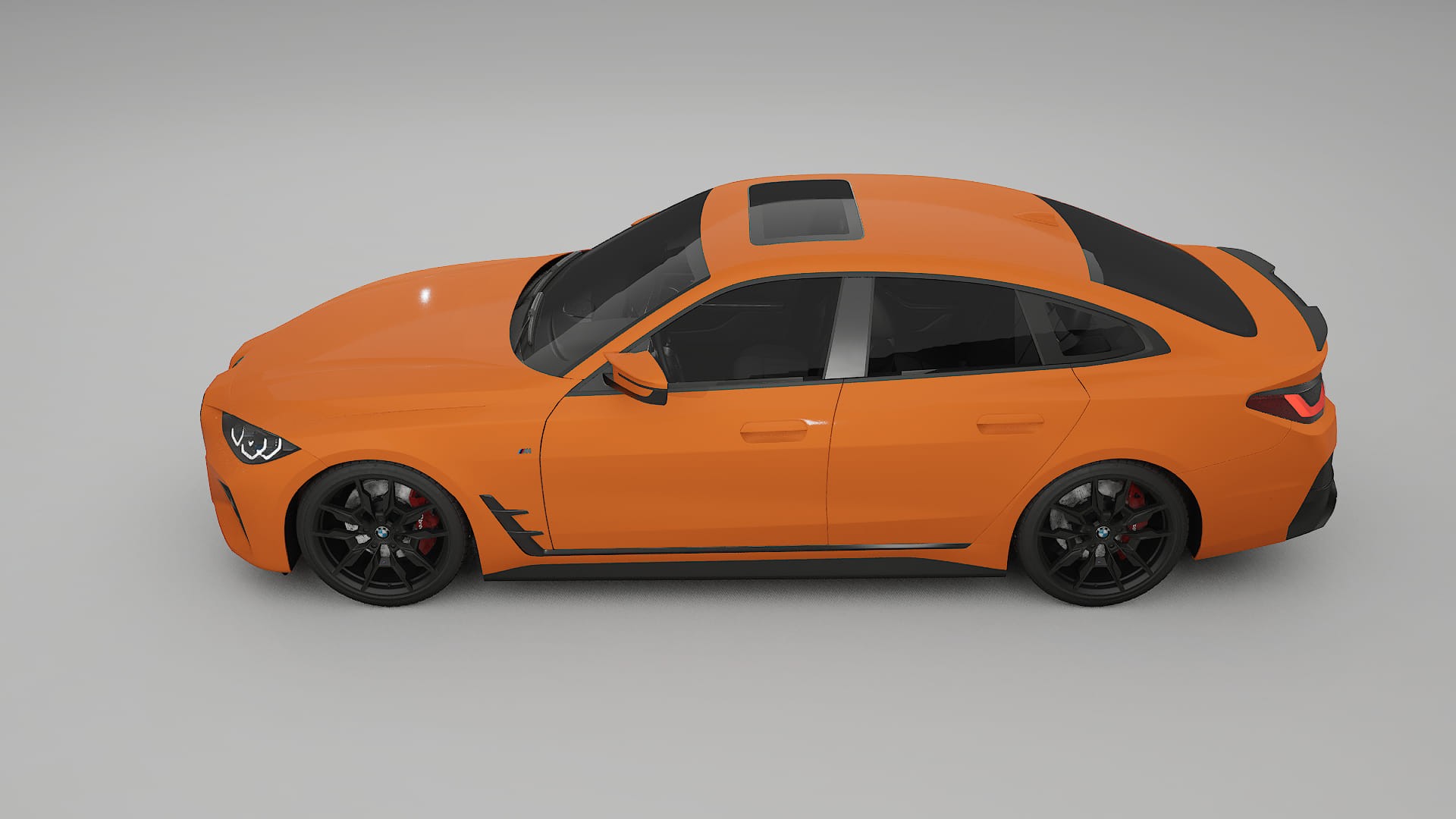 BMW I4 G26 M Package Film de Protecție pentru Vopsea TPU | ROCKET PPF cu Schimbare de Culoare – Kit Complet Predecupat