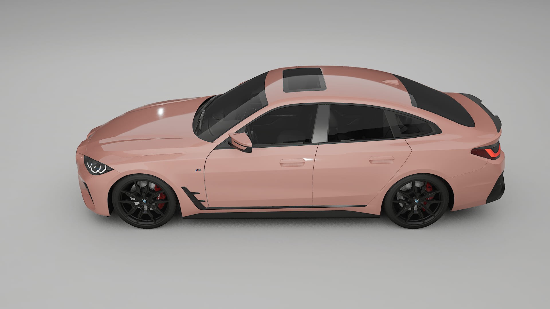 BMW I4 G26 M Package Film de Protecție pentru Vopsea TPU | BLUSH PPF cu Schimbare de Culoare – Kit Complet Predecupat