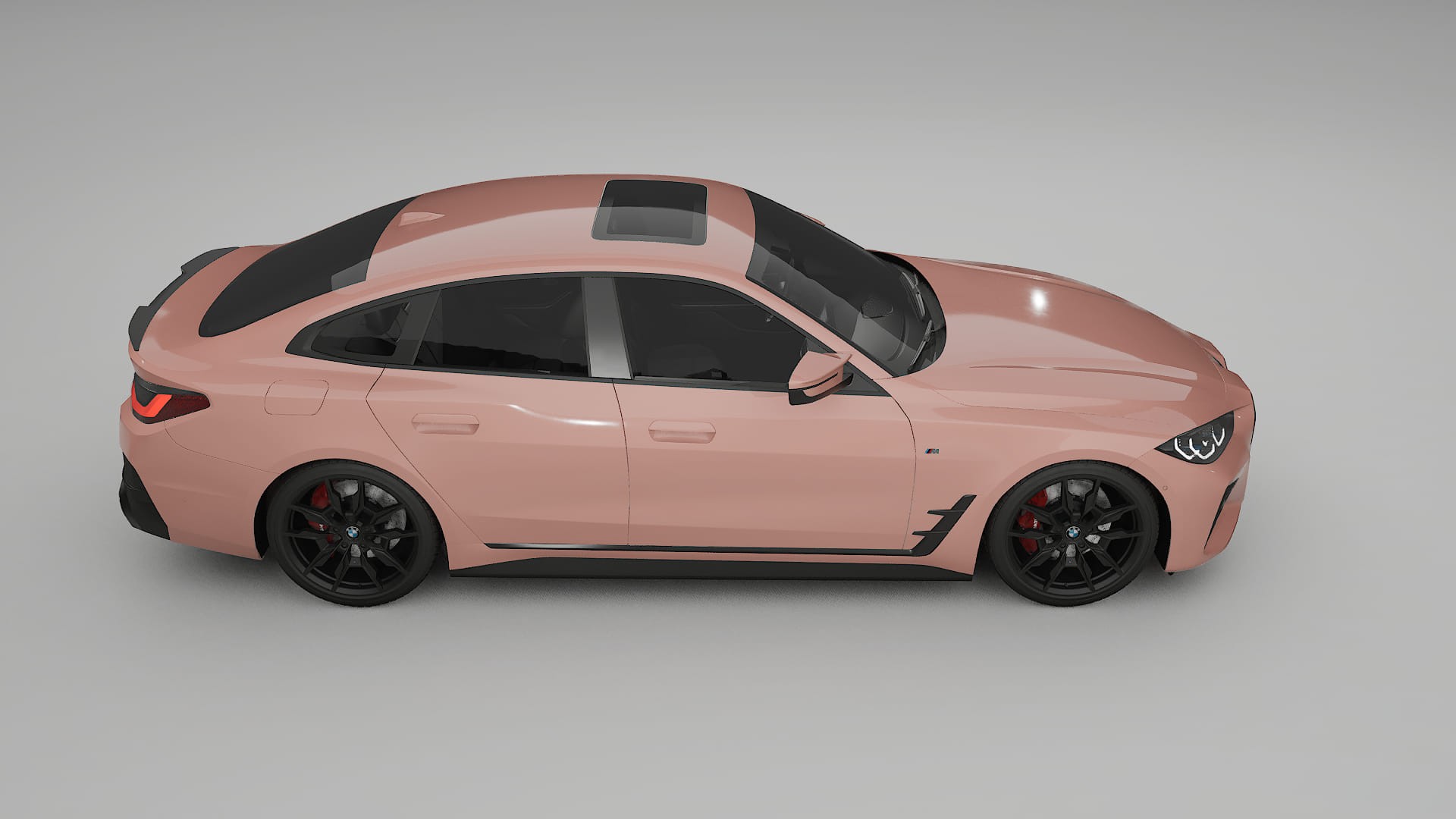 BMW I4 G26 M Package Film de Protecție pentru Vopsea TPU | BLUSH PPF cu Schimbare de Culoare – Kit Complet Predecupat