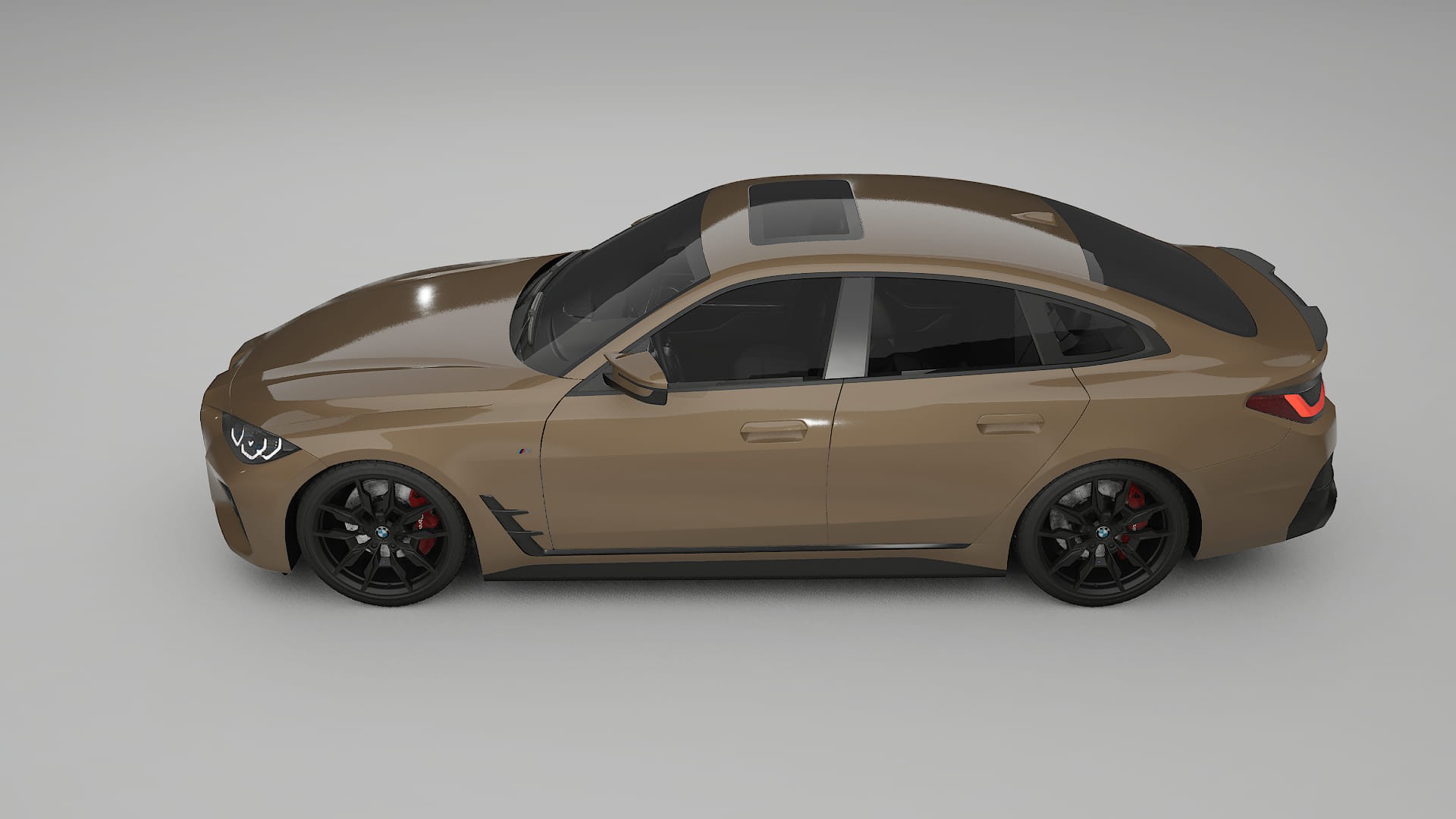 BMW I4 G26 M Package Film de Protecție pentru Vopsea TPU | SAHARA PPF cu Schimbare de Culoare – Kit Complet Predecupat