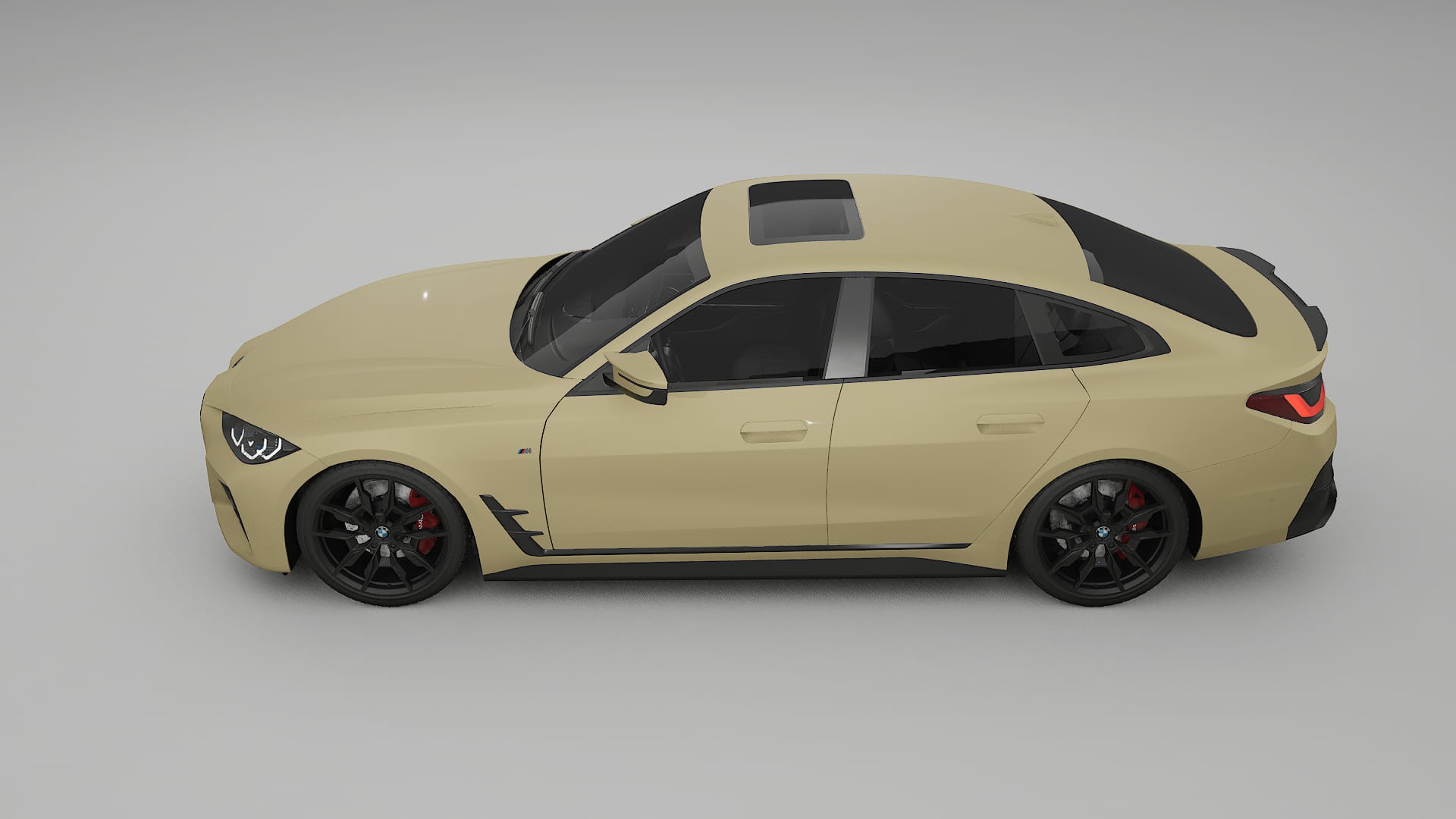 BMW I4 G26 M Package Film de Protecție pentru Vopsea TPU | SAND PPF cu Schimbare de Culoare – Kit Complet Predecupat