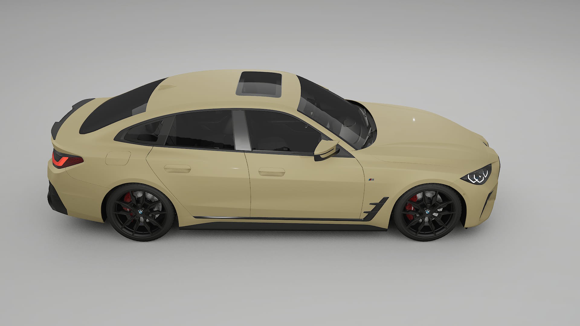 BMW I4 G26 M Package Film de Protecție pentru Vopsea TPU | SAND PPF cu Schimbare de Culoare – Kit Complet Predecupat