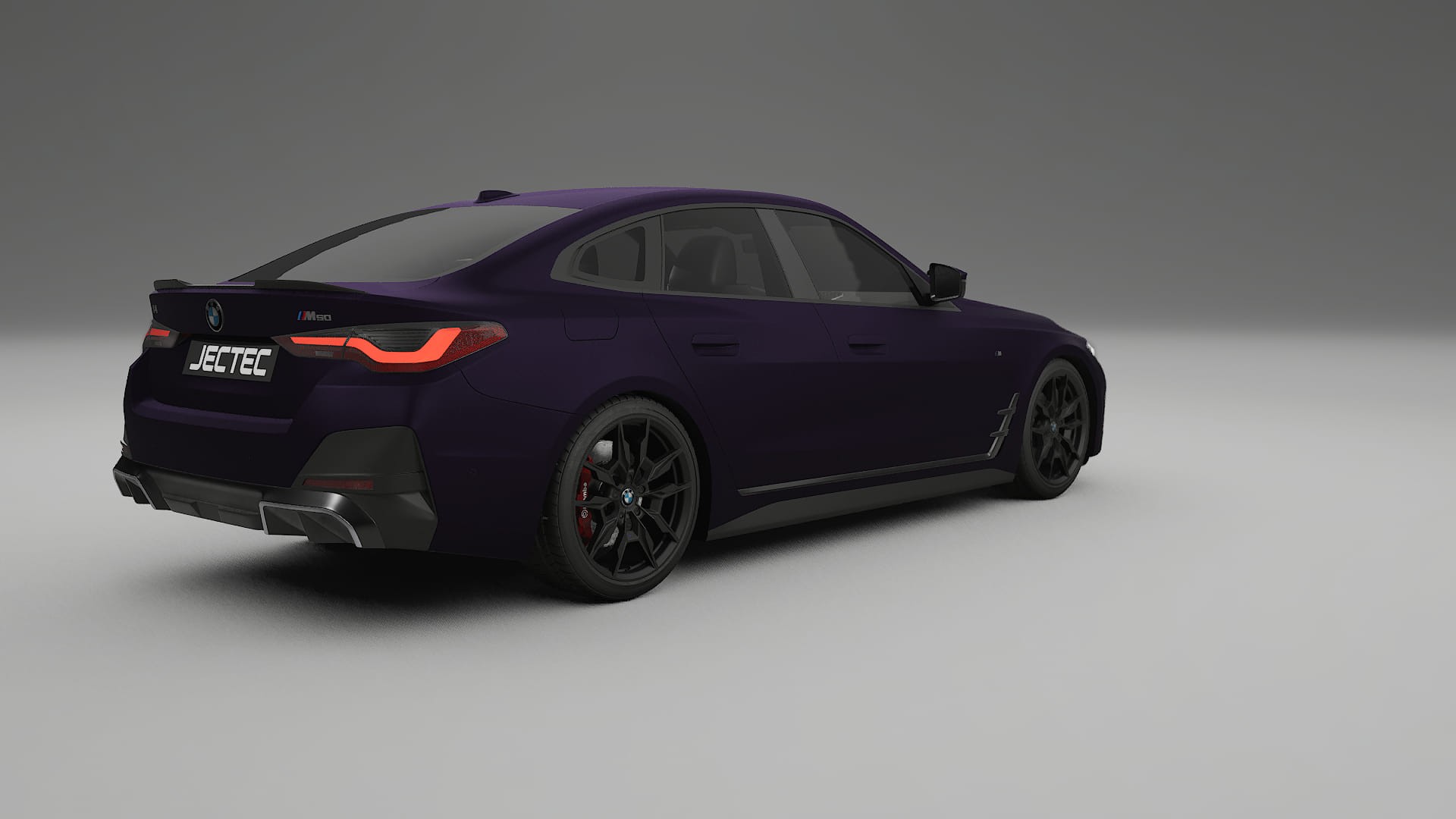 BMW I4 G26 M Package Film de Protecție pentru Vopsea TPU | VIOLET PPF cu Schimbare de Culoare – Kit Complet Predecupat