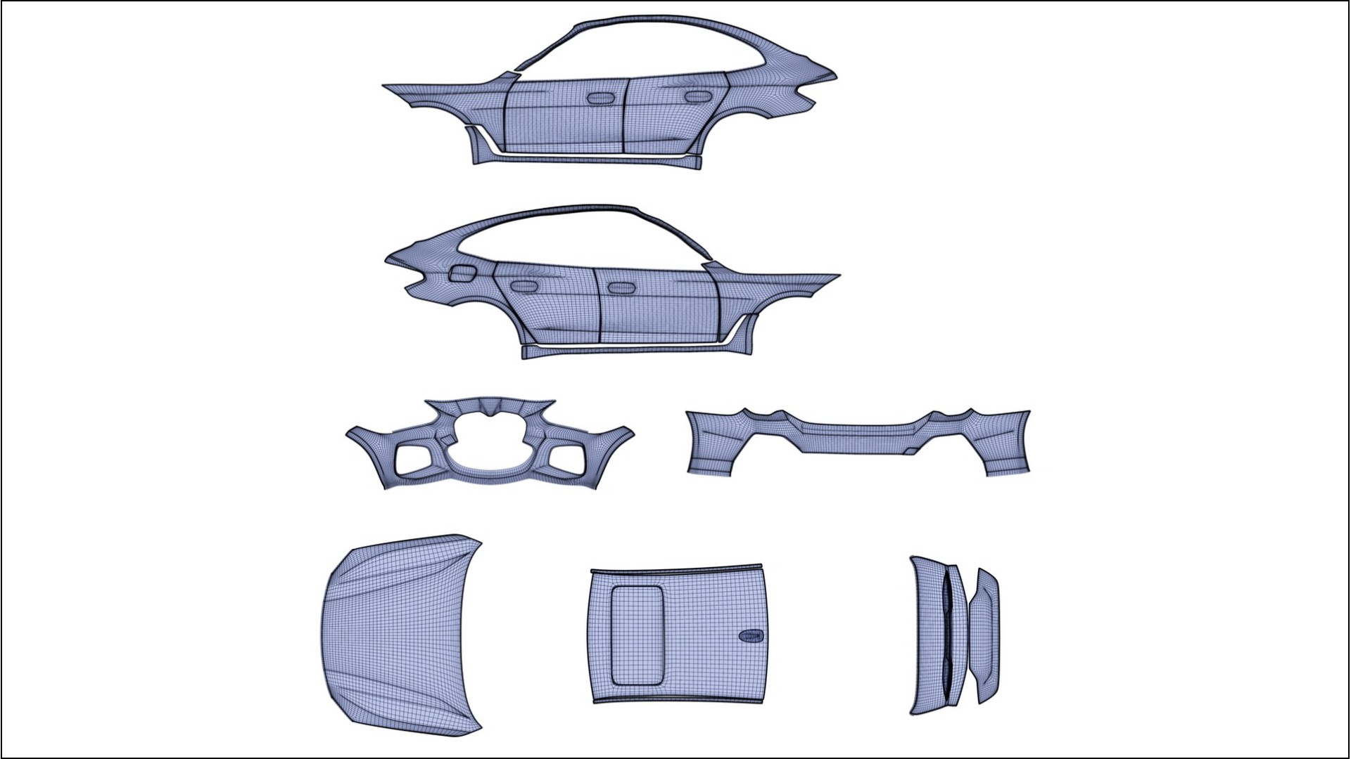 BMW I4 G26 M Package Film de Protecție pentru Vopsea TPU | PEARL PPF cu Schimbare de Culoare – Kit Complet Predecupat 2