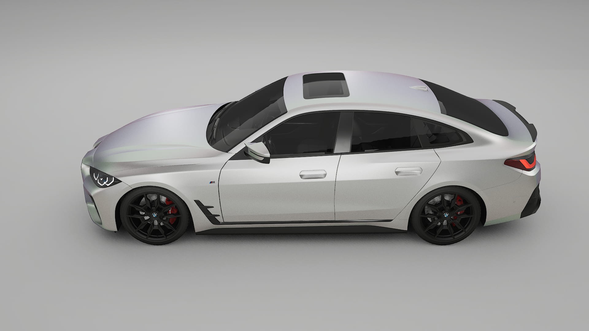 BMW I4 G26 M Package Film de Protecție pentru Vopsea TPU | NEBULA PPF cu Schimbare de Culoare – Kit Complet Predecupat