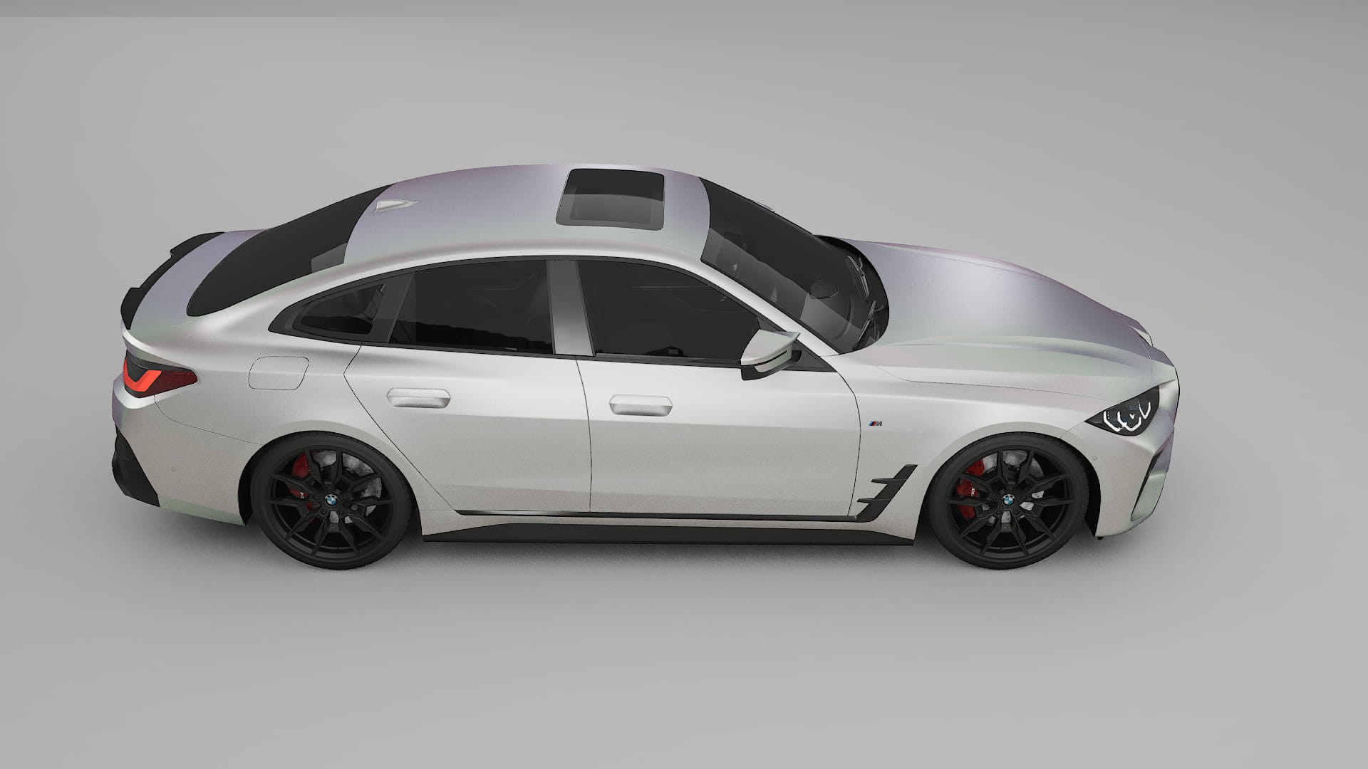 BMW I4 G26 M Package Film de Protecție pentru Vopsea TPU | NEBULA PPF cu Schimbare de Culoare – Kit Complet Predecupat