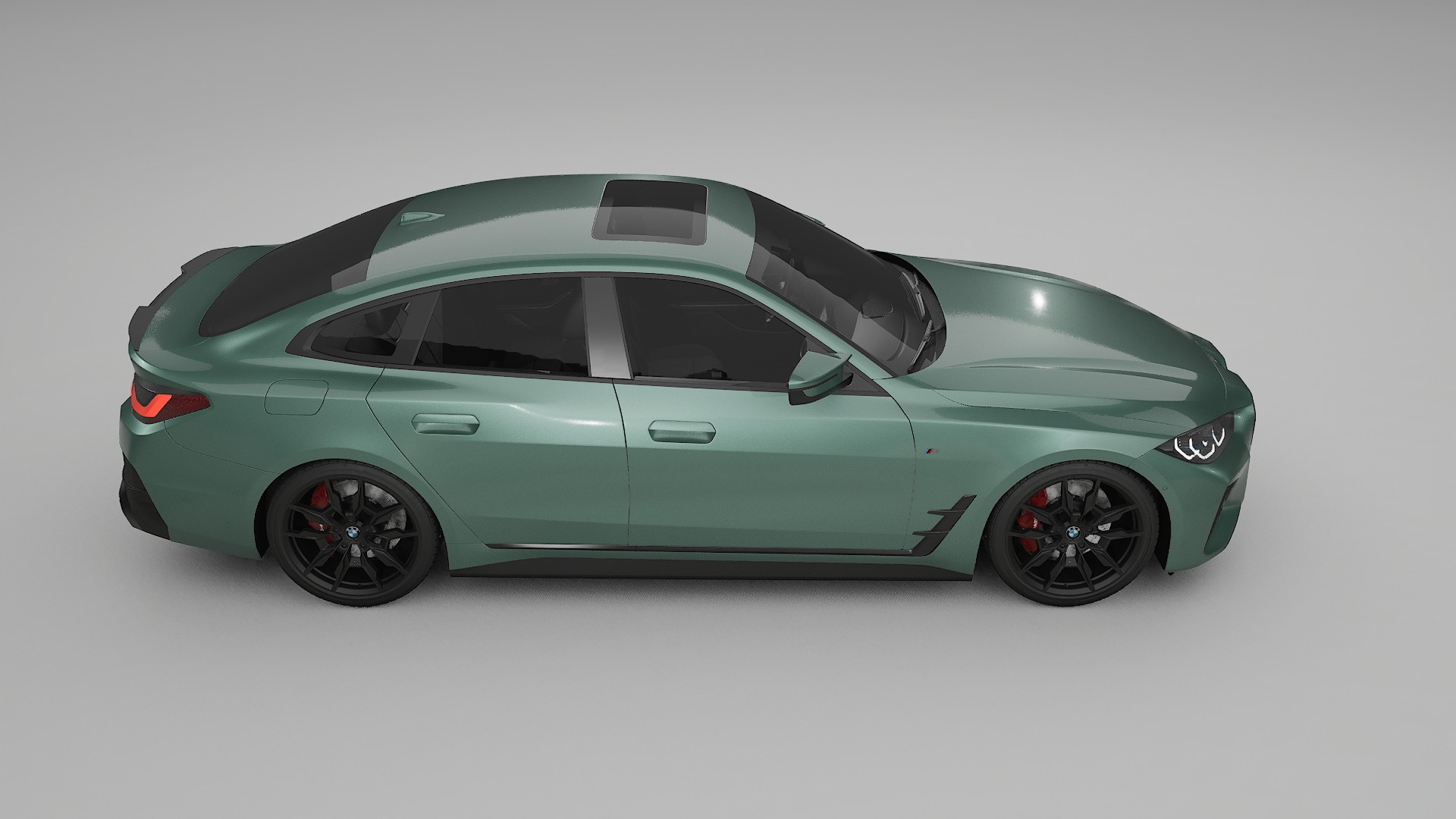 BMW I4 G26 M Package Film de Protecție pentru Vopsea TPU | EVERGREEN PPF cu Schimbare de Culoare – Kit Complet Predecupat