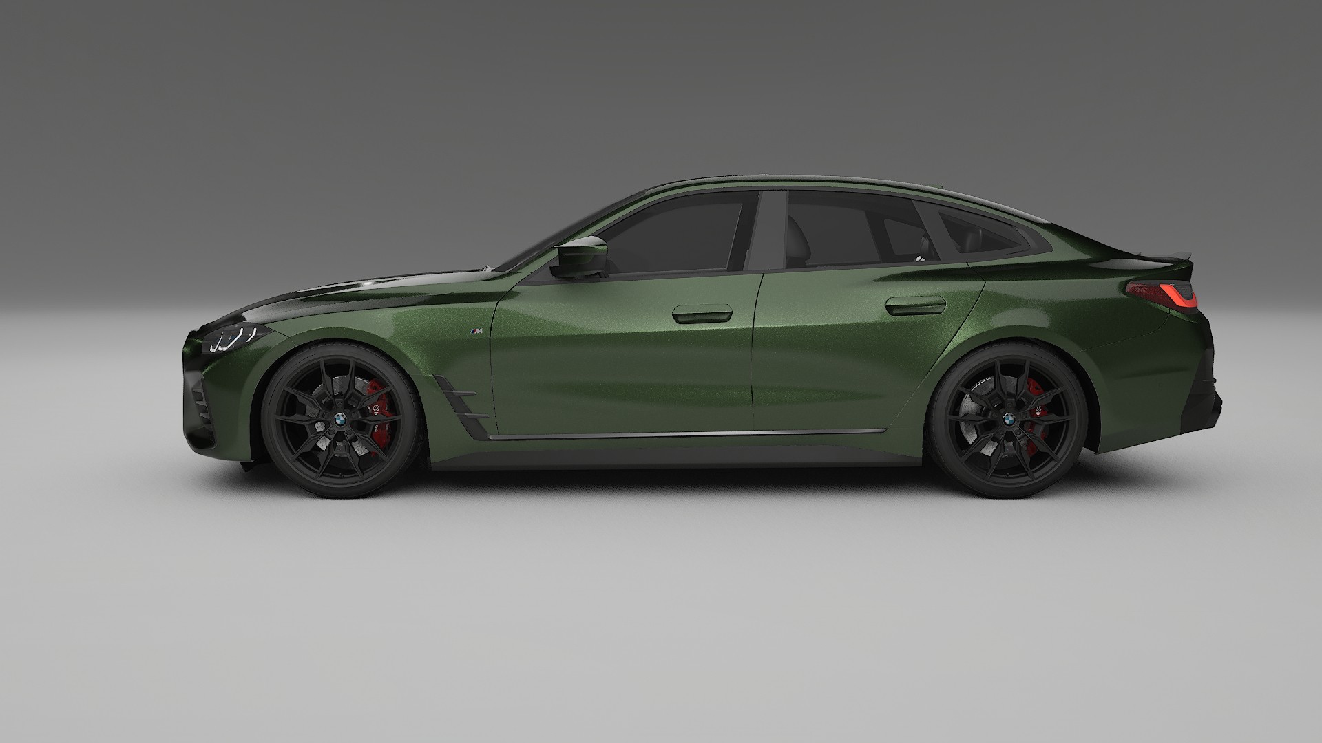 BMW I4 G26 M Package Film de Protecție pentru Vopsea TPU | LAGOON PPF cu Schimbare de Culoare – Kit Complet Predecupat