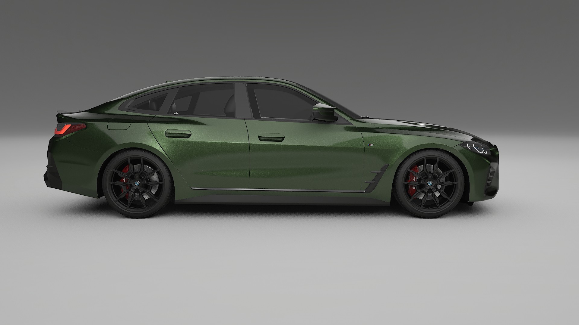 BMW I4 G26 M Package Film de Protecție pentru Vopsea TPU | LAGOON PPF cu Schimbare de Culoare – Kit Complet Predecupat