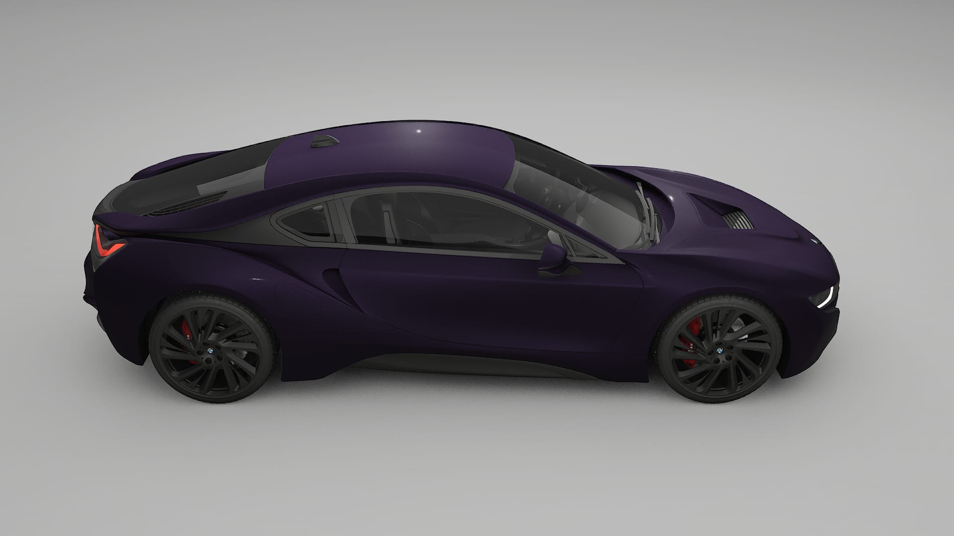 BMW I8 I12 Film de Protecție pentru Vopsea TPU | VIOLET PPF cu Schimbare de Culoare – Kit Complet Predecupat