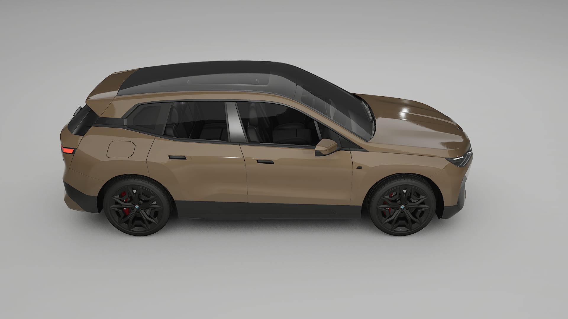 BMW iX M60 Film de Protecție pentru Vopsea TPU | SAHARA PPF cu Schimbare de Culoare – Kit Complet Predecupat