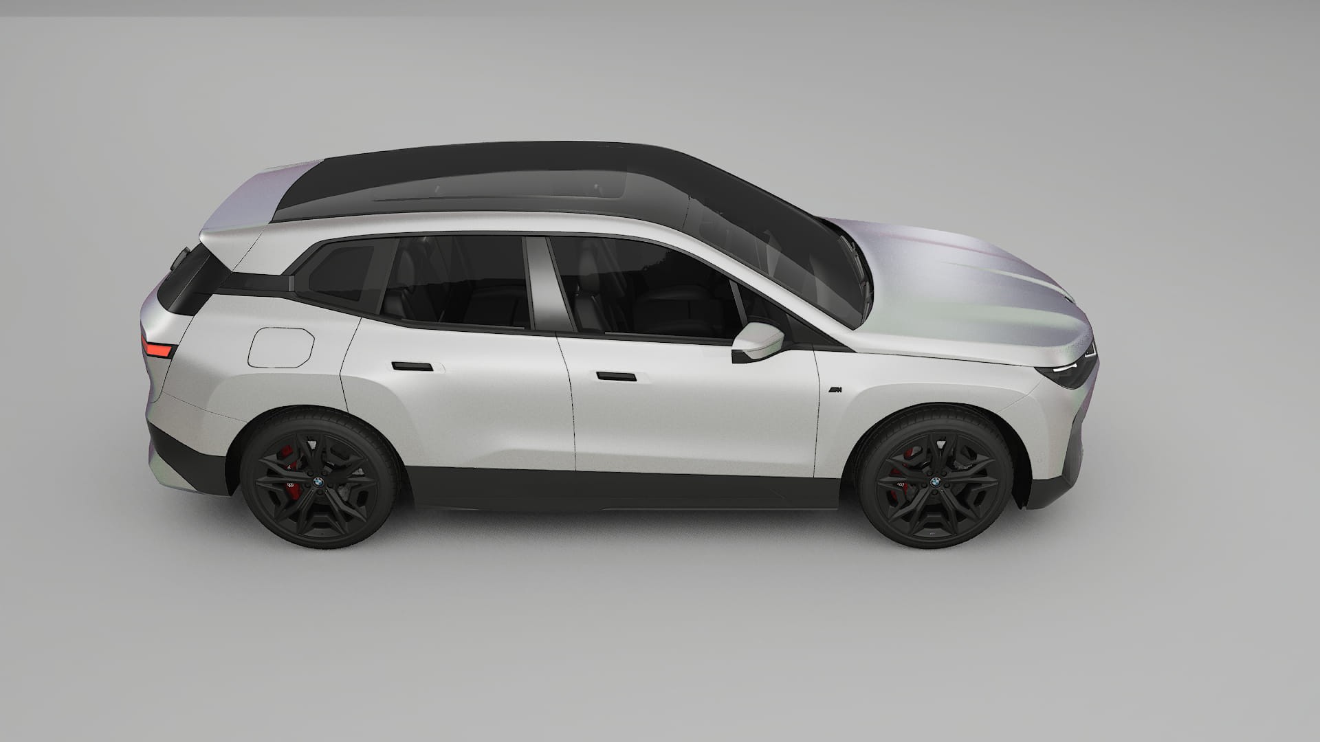 BMW iX M60 Film de Protecție pentru Vopsea TPU | NEBULA PPF cu Schimbare de Culoare – Kit Complet Predecupat