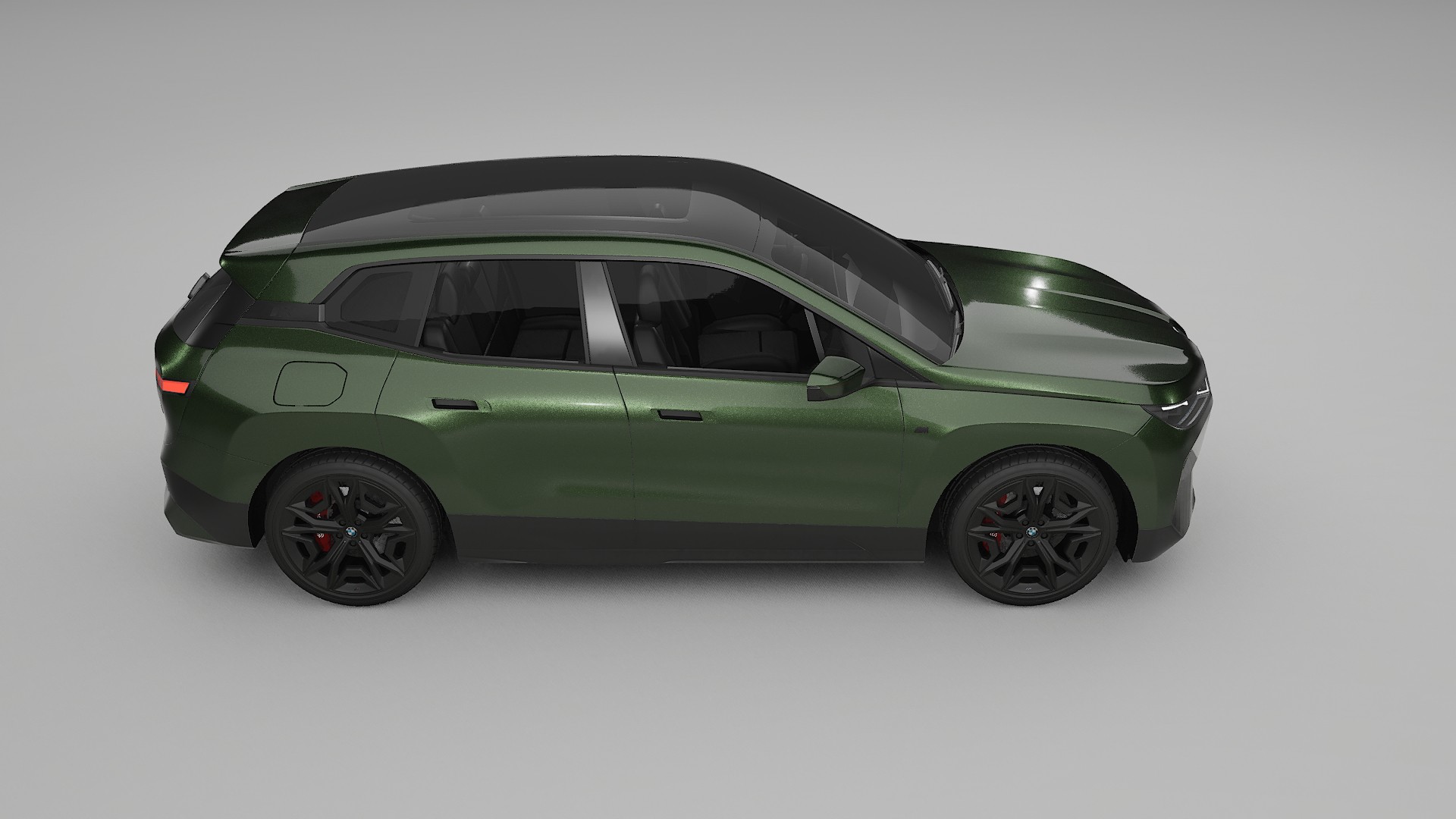 BMW iX M60 Film de Protecție pentru Vopsea TPU | LAGOON PPF cu Schimbare de Culoare – Kit Complet Predecupat