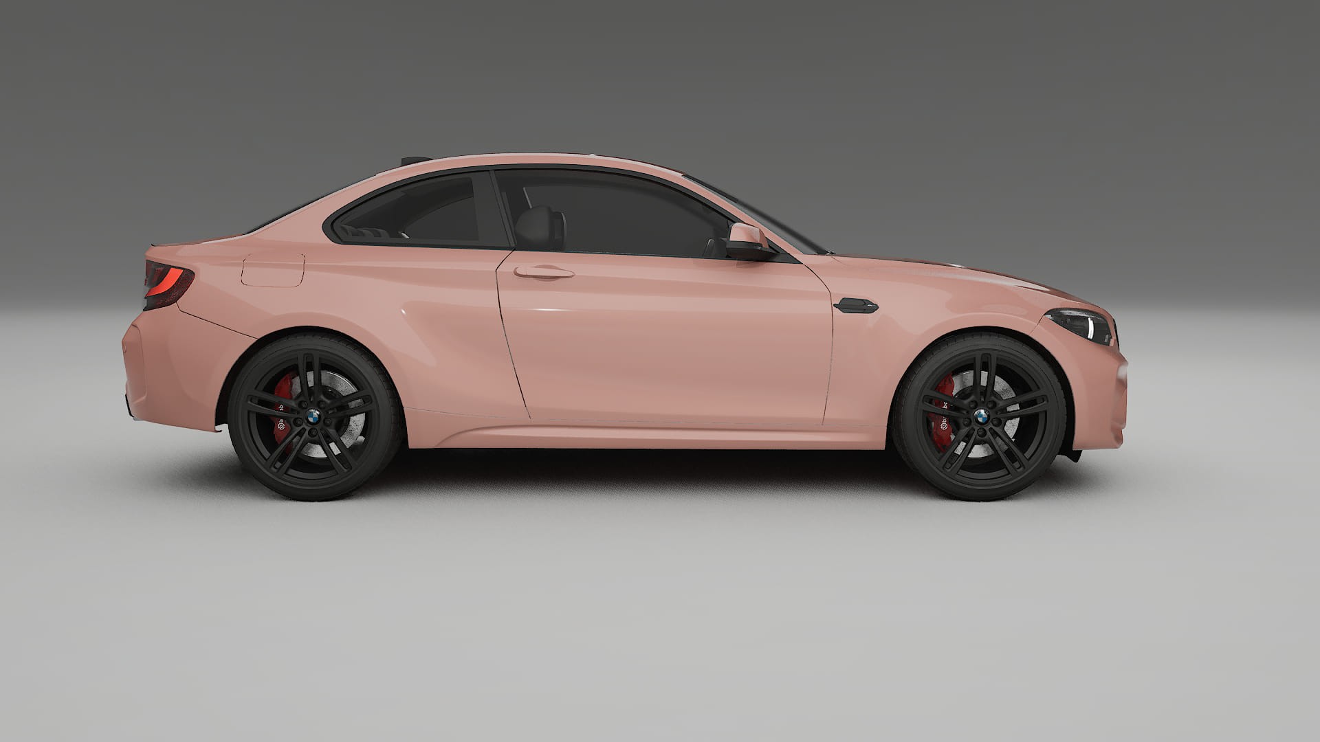 BMW M2 F87 facelift LCI Film de Protecție pentru Vopsea TPU | BLUSH PPF cu Schimbare de Culoare – Kit Complet Predecupat