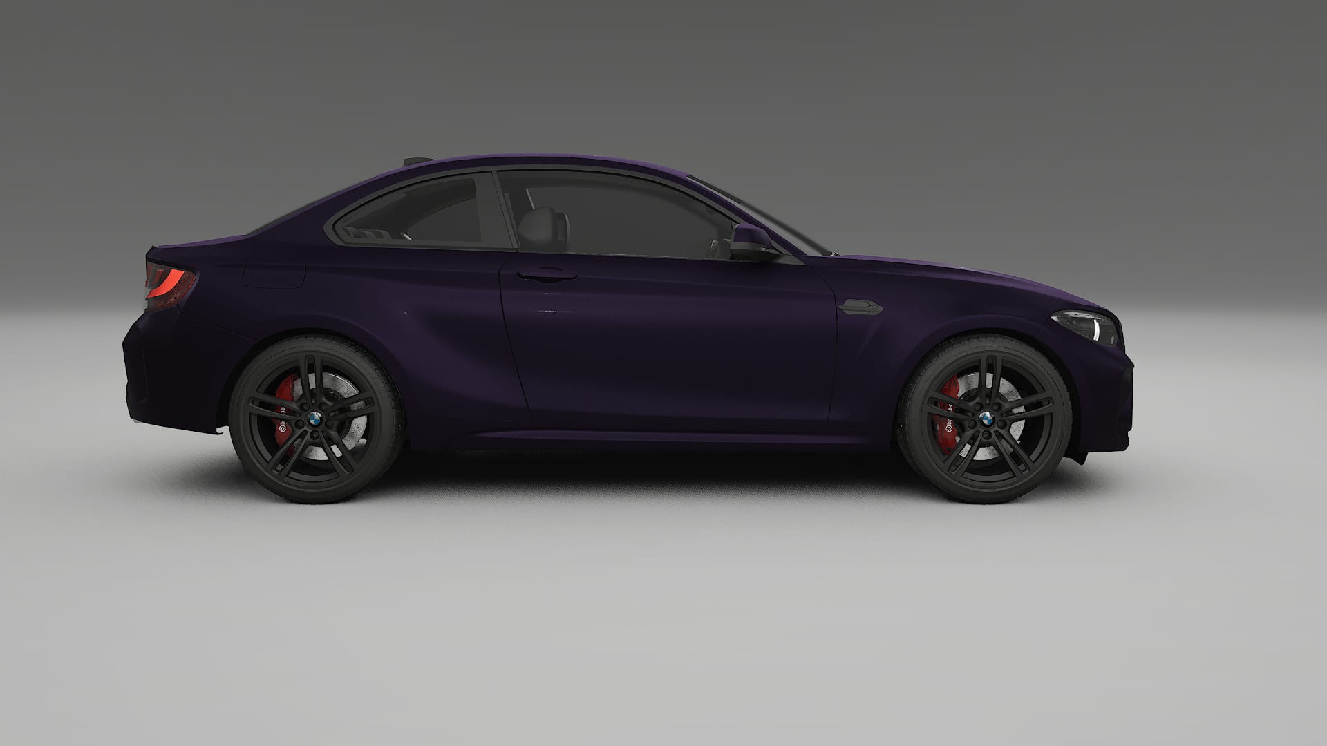 BMW M2 F87 facelift LCI Film de Protecție pentru Vopsea TPU | VIOLET PPF cu Schimbare de Culoare – Kit Complet Predecupat