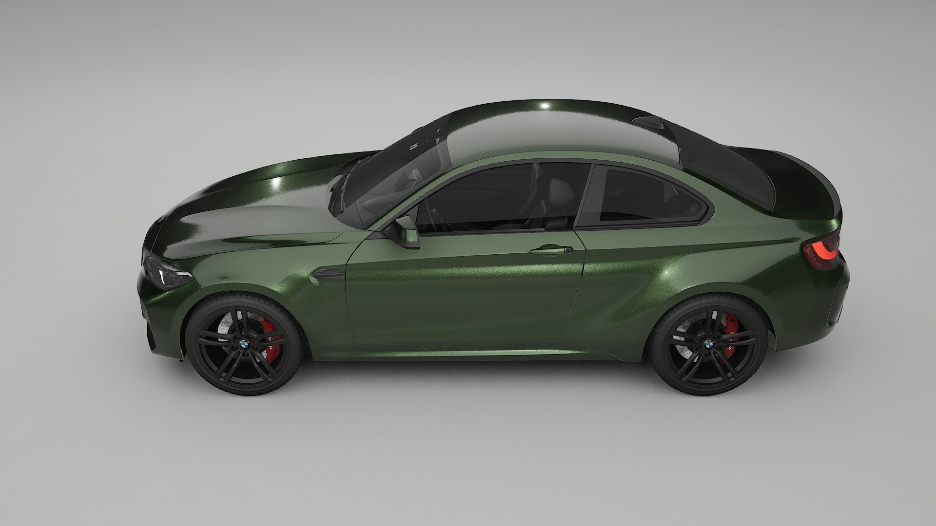 BMW M2 F87 facelift LCI Film de Protecție pentru Vopsea TPU | LAGOON PPF cu Schimbare de Culoare – Kit Complet Predecupat