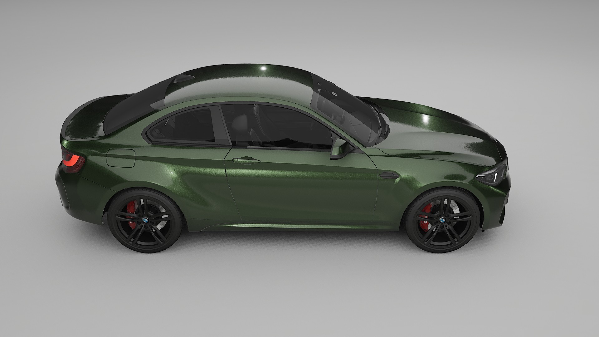 BMW M2 F87 facelift LCI Film de Protecție pentru Vopsea TPU | LAGOON PPF cu Schimbare de Culoare – Kit Complet Predecupat