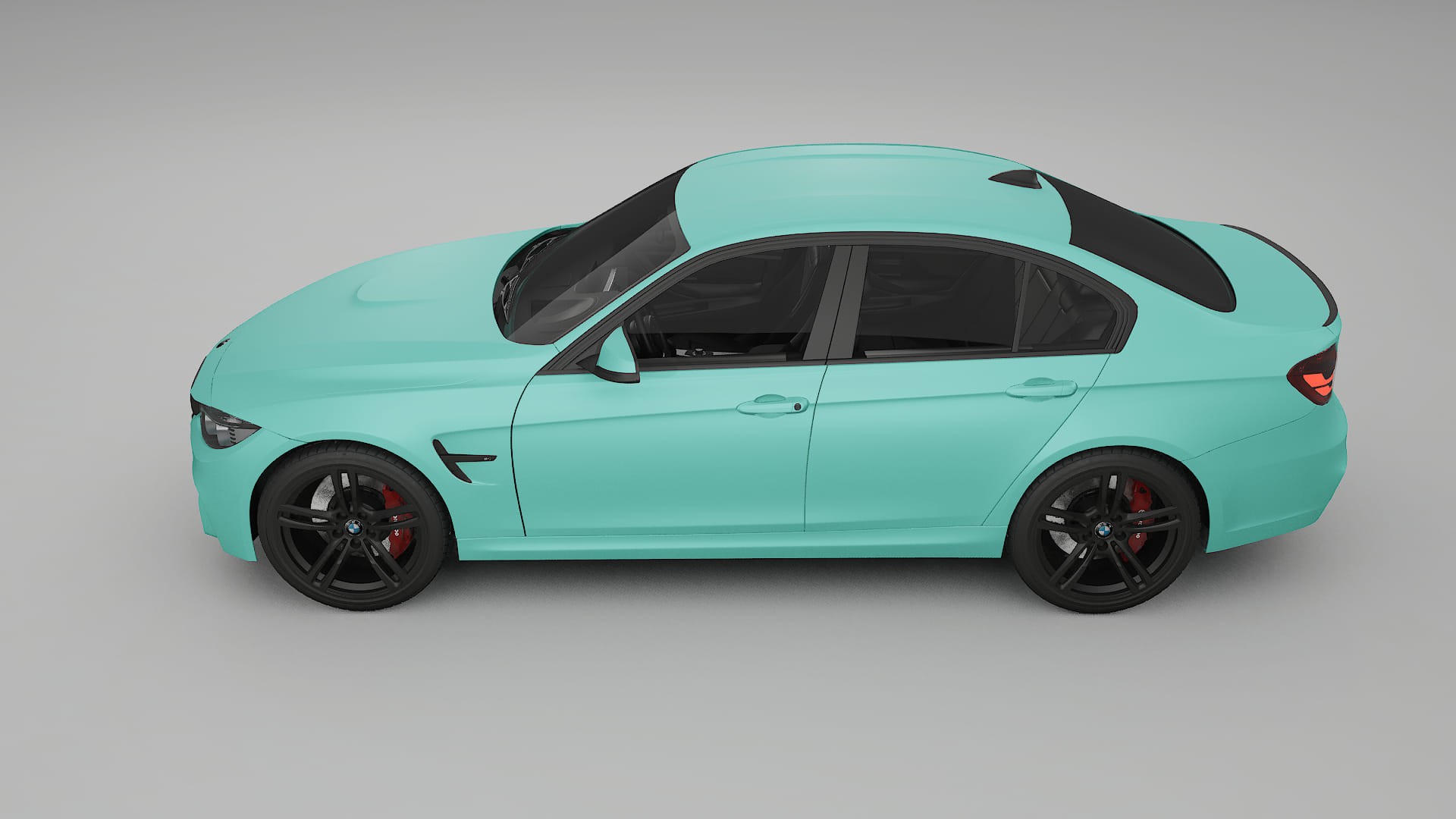 BMW M3 F80 Film de Protecție pentru Vopsea TPU | FROST PPF cu Schimbare de Culoare – Kit Complet Predecupat