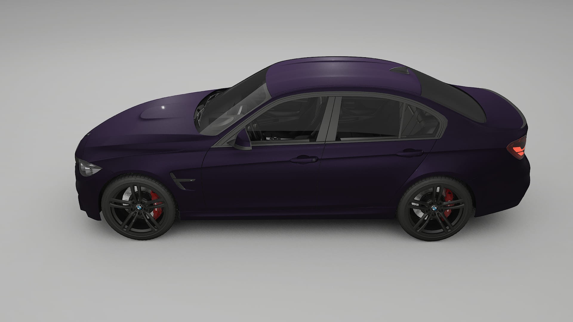 BMW M3 F80 Film de Protecție pentru Vopsea TPU | VIOLET PPF cu Schimbare de Culoare – Kit Complet Predecupat
