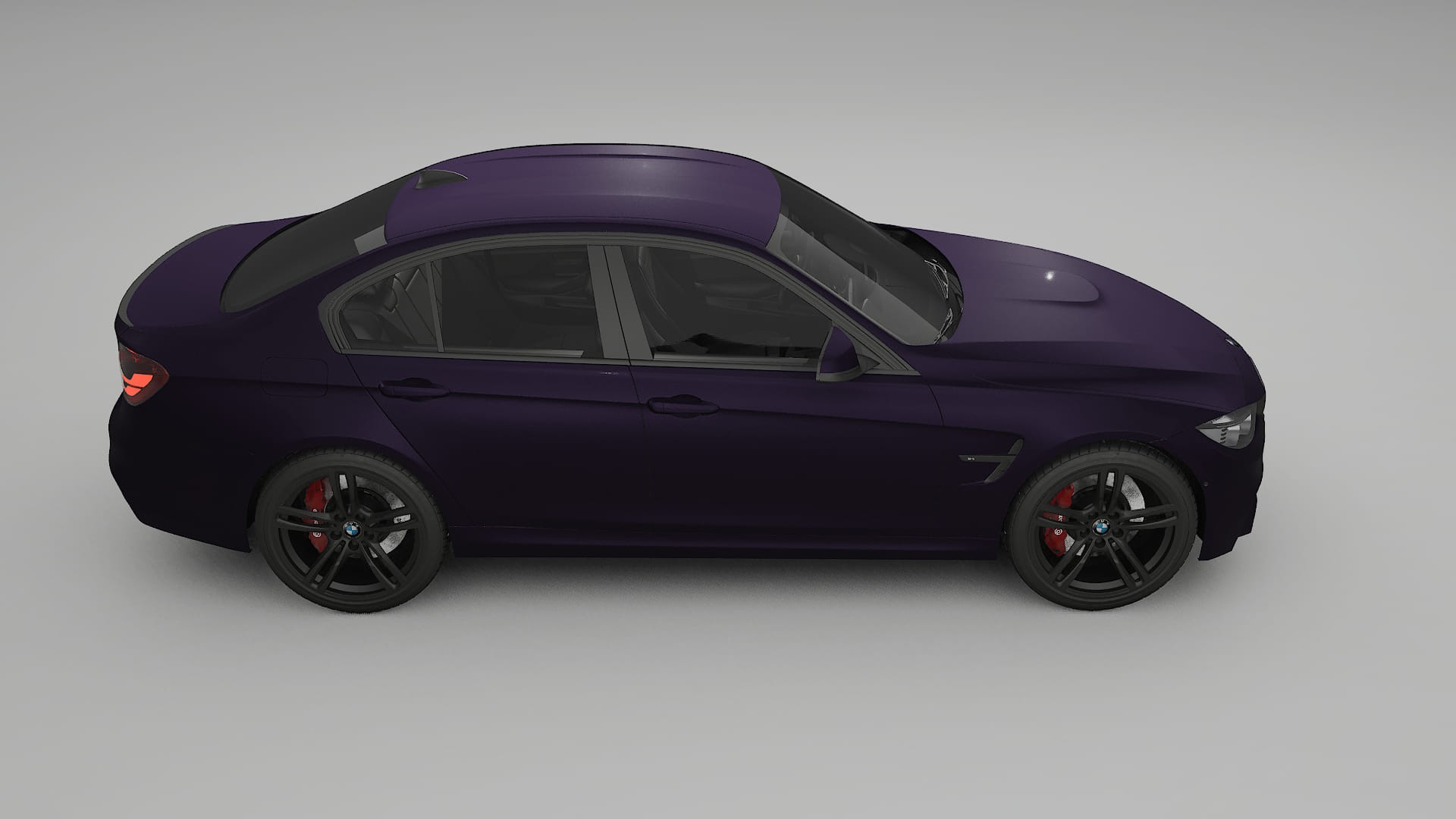 BMW M3 F80 Film de Protecție pentru Vopsea TPU | VIOLET PPF cu Schimbare de Culoare – Kit Complet Predecupat