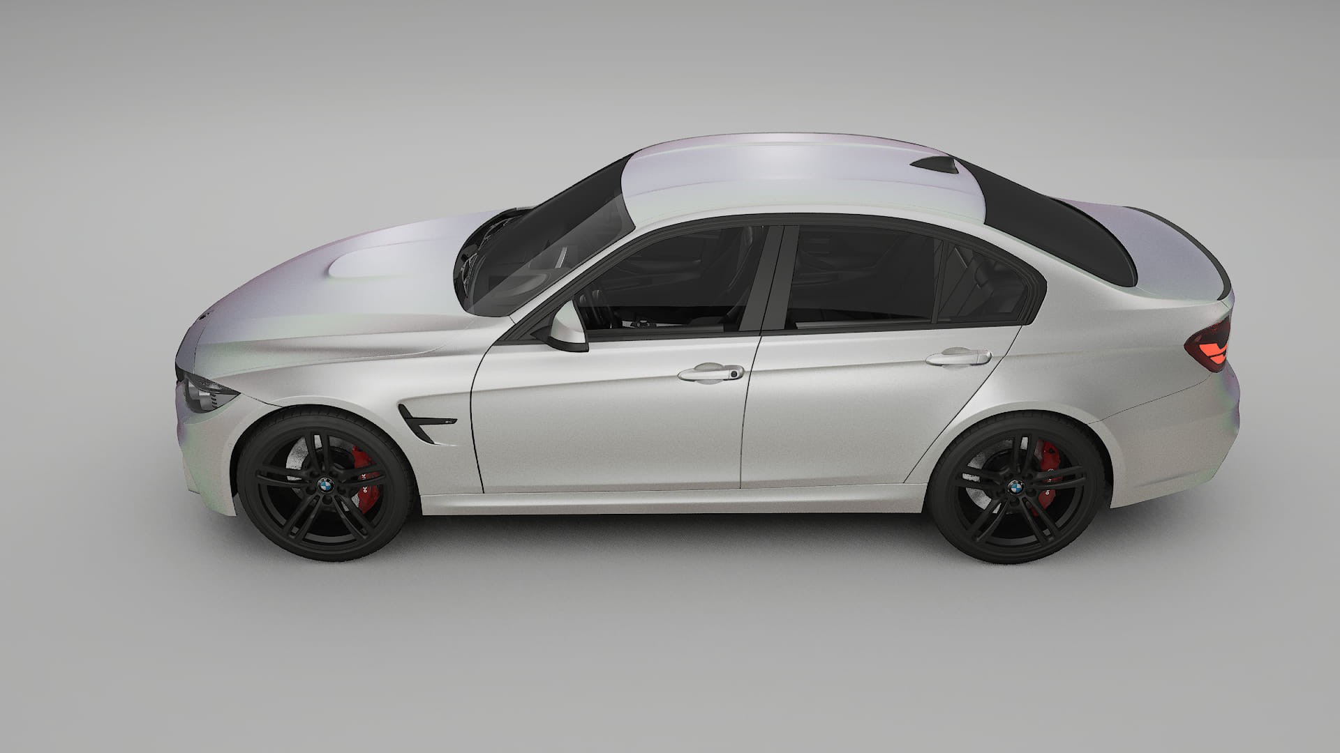 BMW M3 F80 Film de Protecție pentru Vopsea TPU | NEBULA PPF cu Schimbare de Culoare – Kit Complet Predecupat