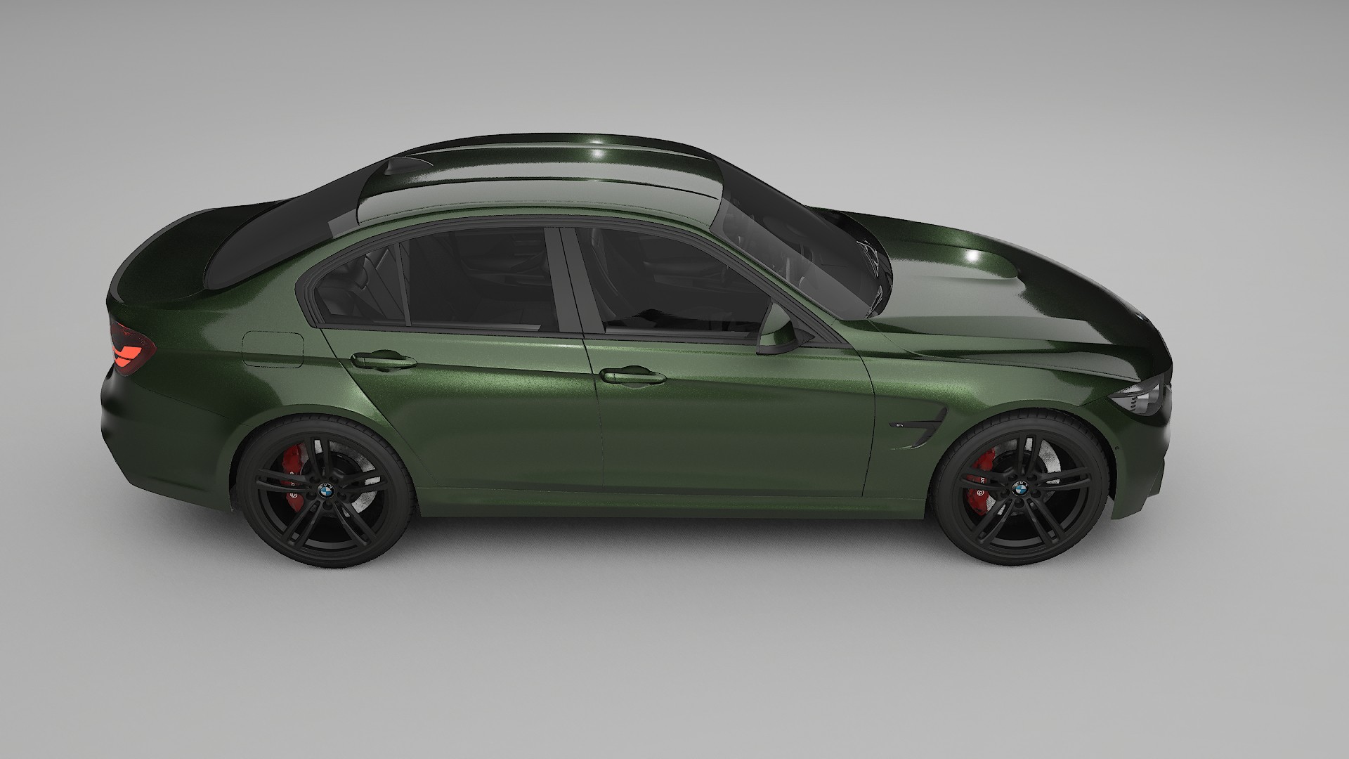 BMW M3 F80 Film de Protecție pentru Vopsea TPU | LAGOON PPF cu Schimbare de Culoare – Kit Complet Predecupat