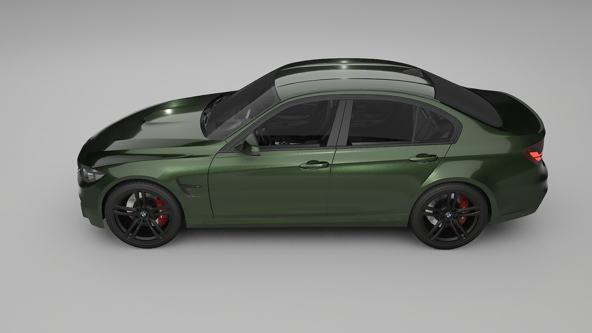 BMW M3 F80 Film de Protecție pentru Vopsea TPU | LAGOON PPF cu Schimbare de Culoare – Kit Complet Predecupat