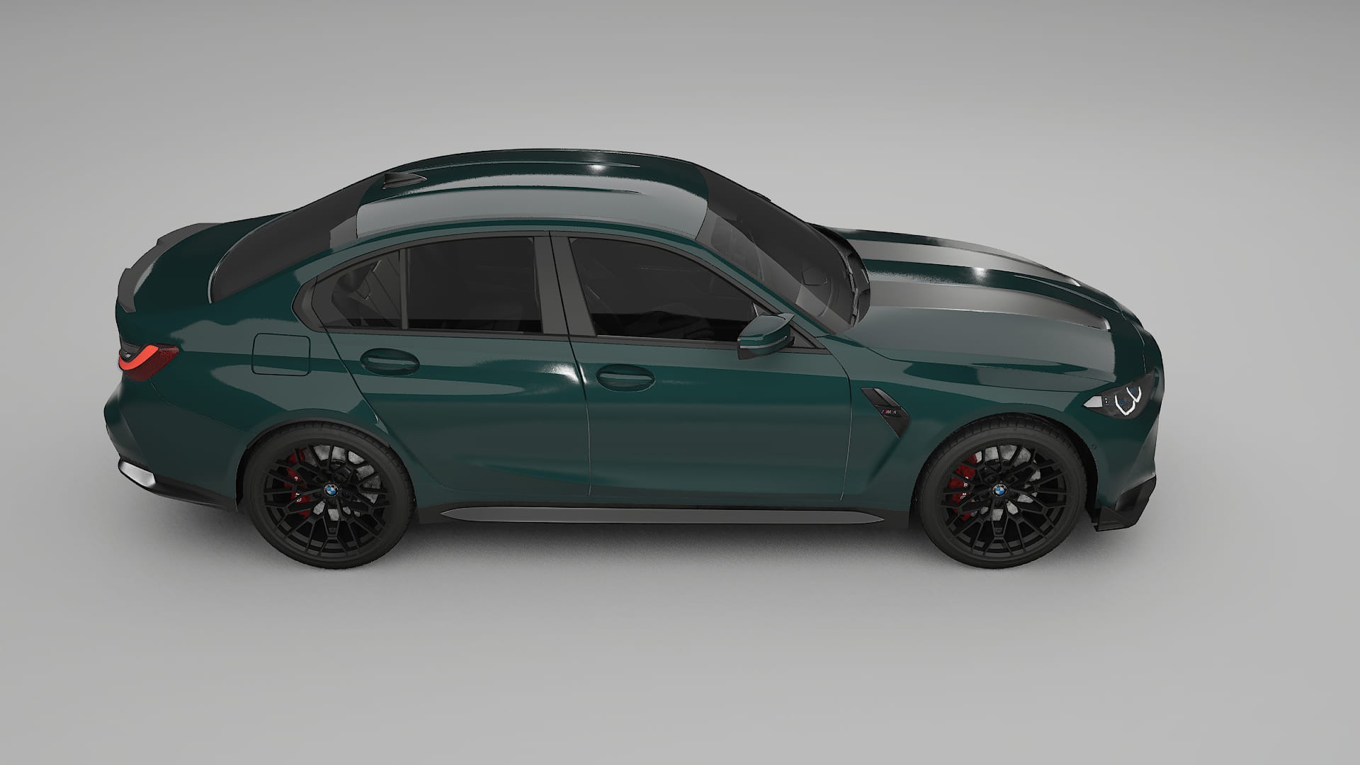 BMW M3 G80 Competition CS Film de Protecție pentru Vopsea TPU | INFERNO PPF cu Schimbare de Culoare – Kit Complet Predecupat