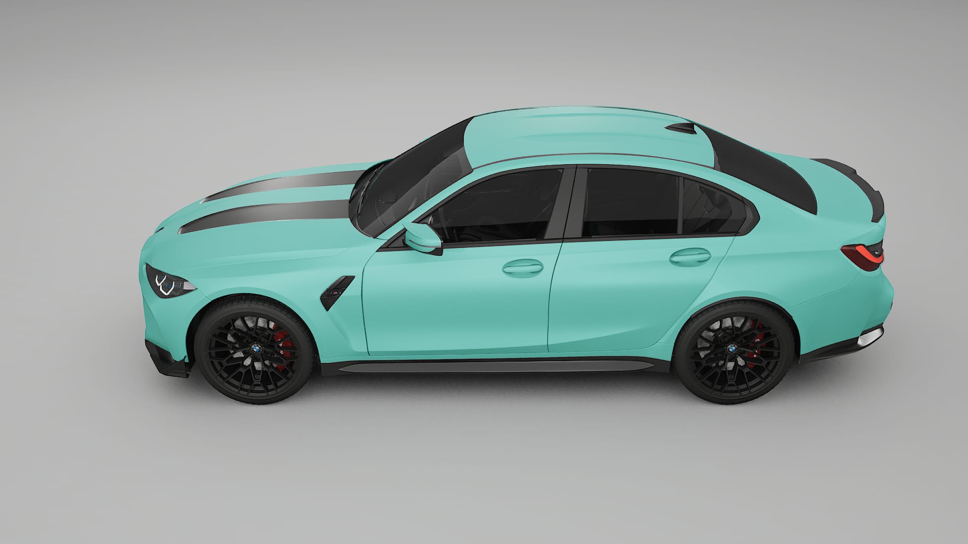 BMW M3 G80 Competition CS Film de Protecție pentru Vopsea TPU | FROST PPF cu Schimbare de Culoare – Kit Complet Predecupat