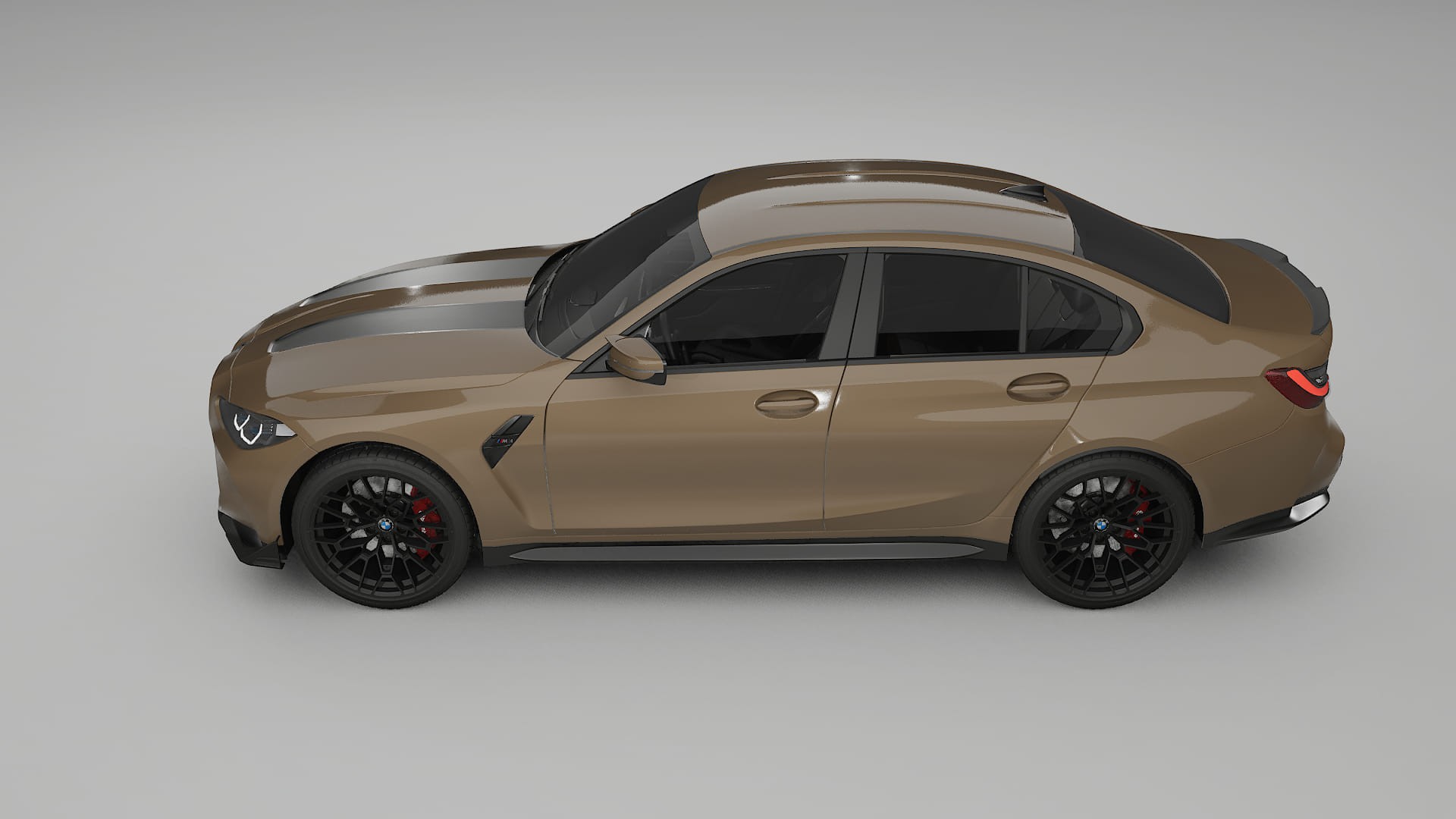 BMW M3 G80 Competition CS Film de Protecție pentru Vopsea TPU | SAHARA PPF cu Schimbare de Culoare – Kit Complet Predecupat