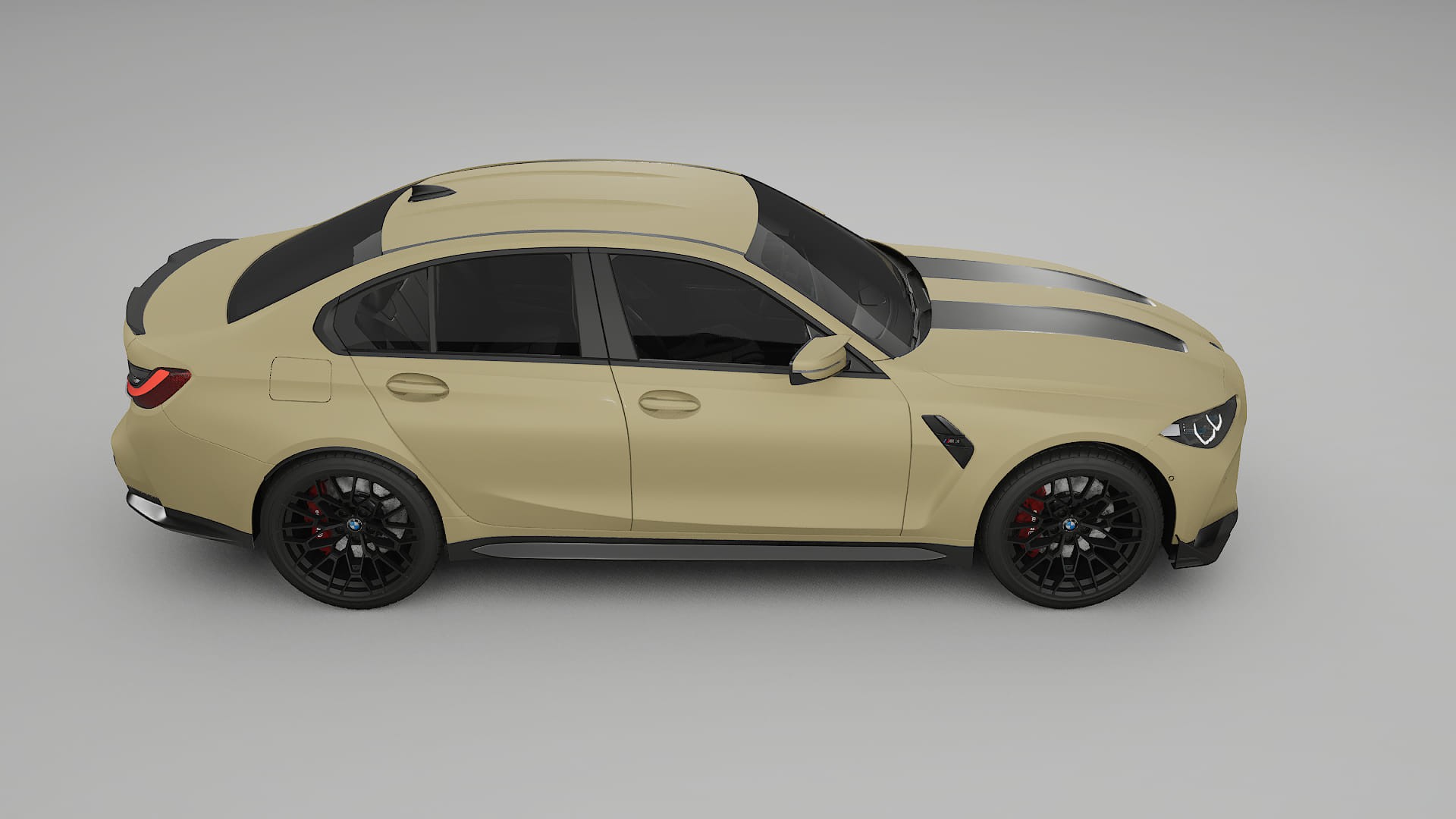 BMW M3 G80 Competition CS Film de Protecție pentru Vopsea TPU | SAND PPF cu Schimbare de Culoare – Kit Complet Predecupat