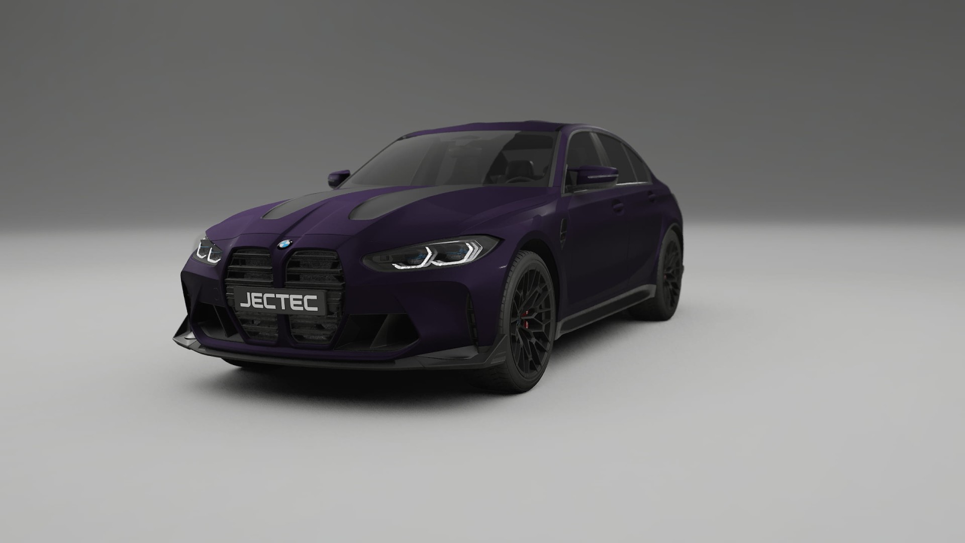 BMW M3 G80 Competition CS Film de Protecție pentru Vopsea TPU | VIOLET PPF cu Schimbare de Culoare – Kit Complet Predecupat