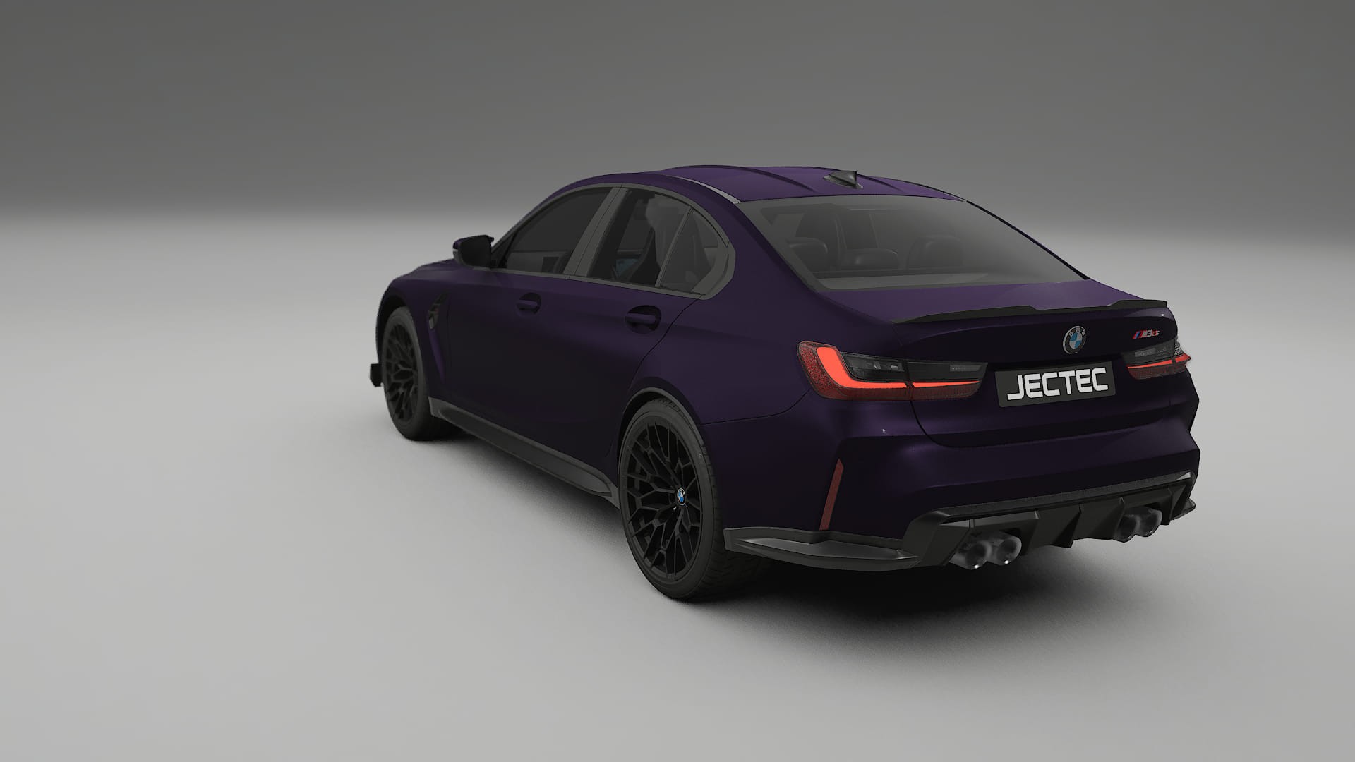 BMW M3 G80 Competition CS Film de Protecție pentru Vopsea TPU | VIOLET PPF cu Schimbare de Culoare – Kit Complet Predecupat