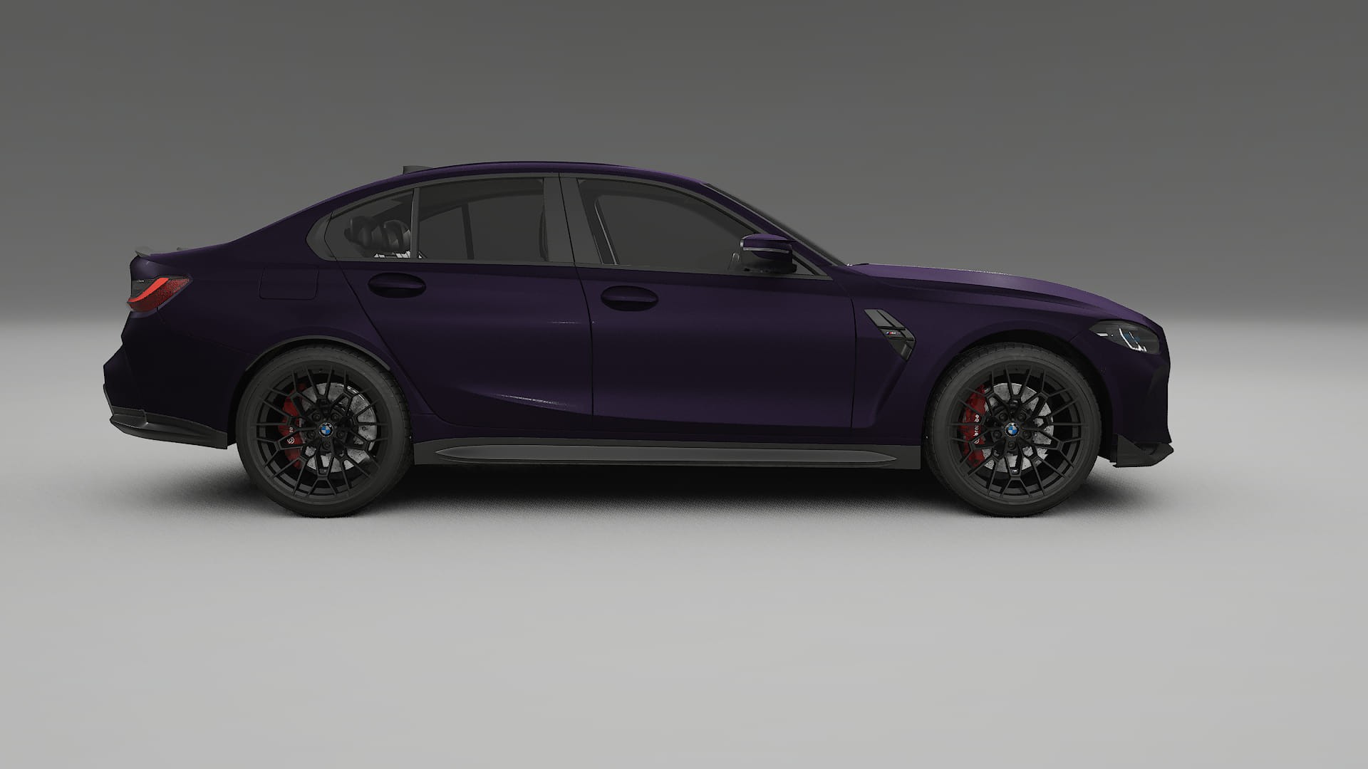 BMW M3 G80 Competition CS Film de Protecție pentru Vopsea TPU | VIOLET PPF cu Schimbare de Culoare – Kit Complet Predecupat