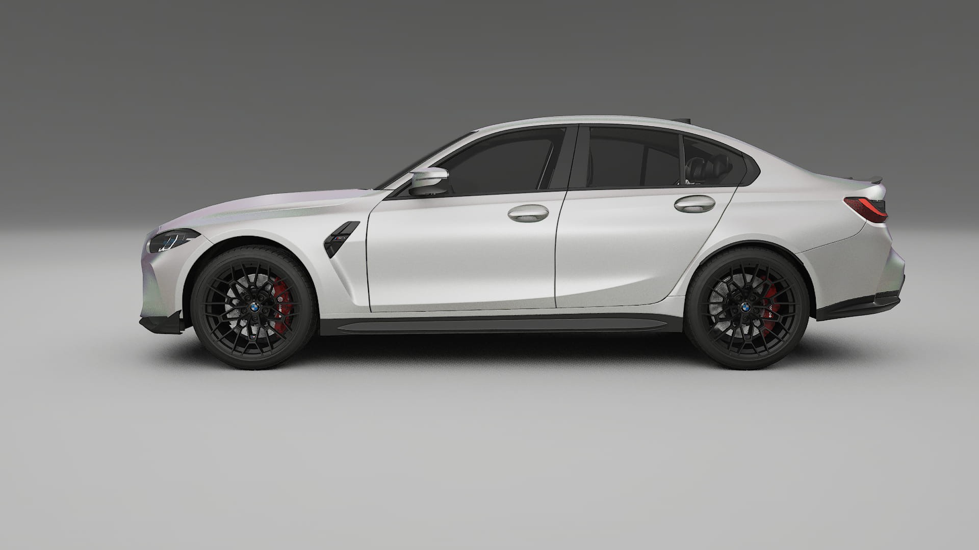 BMW M3 G80 Competition CS Film de Protecție pentru Vopsea TPU | NEBULA PPF cu Schimbare de Culoare – Kit Complet Predecupat