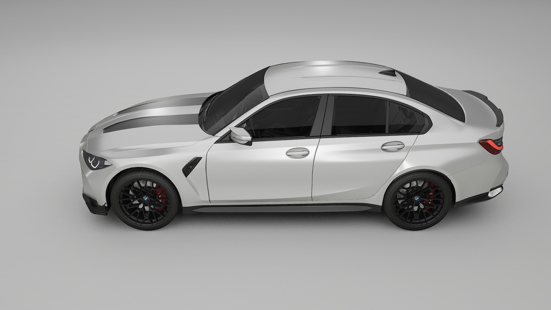 BMW M3 G80 Competition CS Film de Protecție pentru Vopsea TPU | OPAL PPF cu Schimbare de Culoare – Kit Complet Predecupat