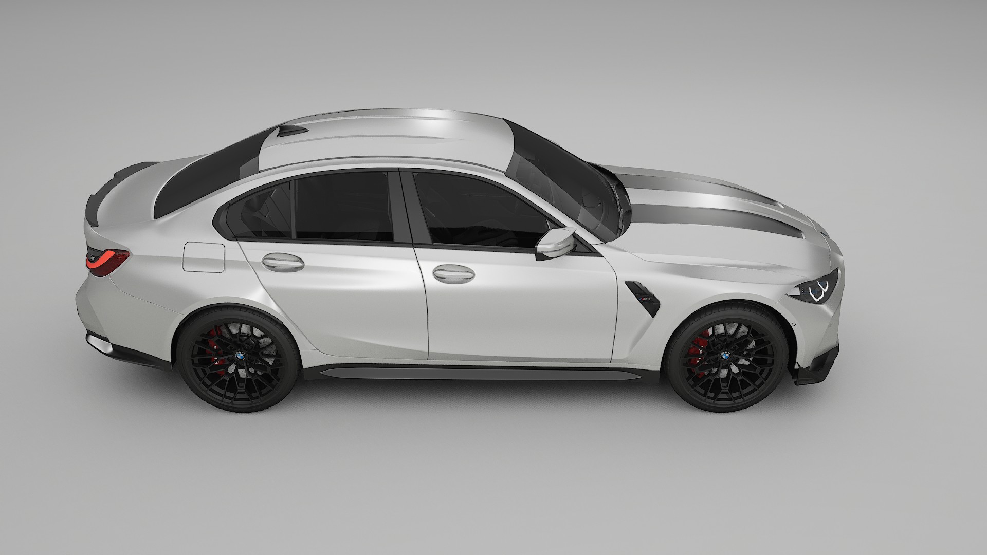 BMW M3 G80 Competition CS Film de Protecție pentru Vopsea TPU | OPAL PPF cu Schimbare de Culoare – Kit Complet Predecupat