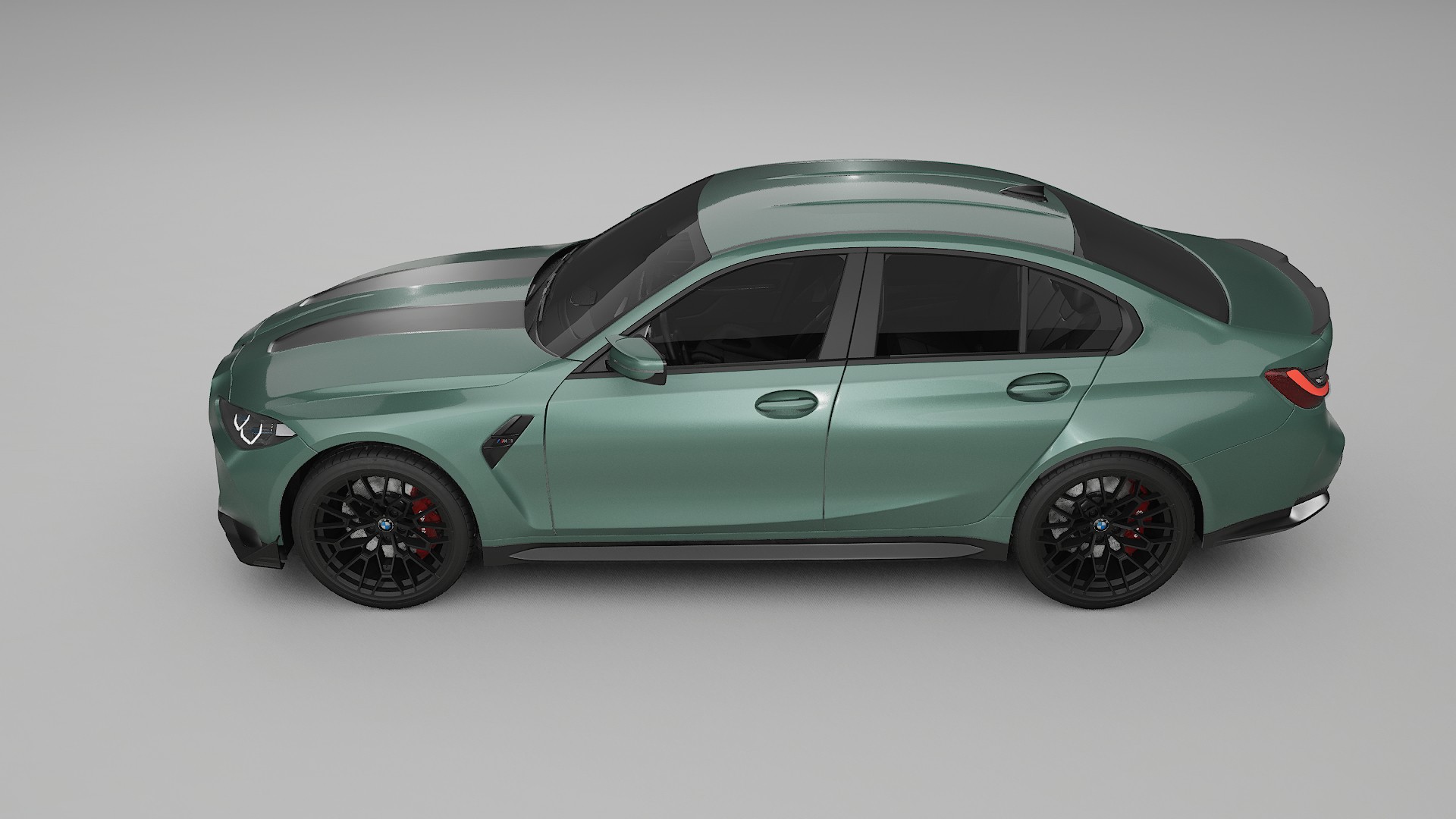 BMW M3 G80 Competition CS Film de Protecție pentru Vopsea TPU | EVERGREEN PPF cu Schimbare de Culoare – Kit Complet Predecupa