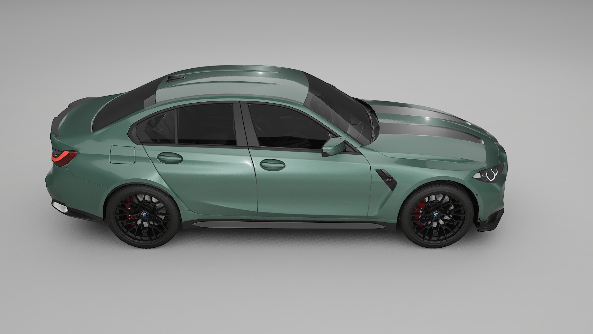 BMW M3 G80 Competition CS Film de Protecție pentru Vopsea TPU | EVERGREEN PPF cu Schimbare de Culoare – Kit Complet Predecupa