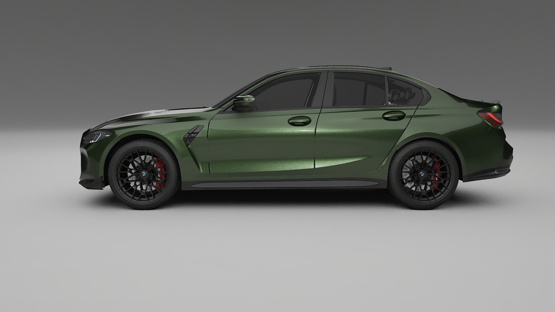 BMW M3 G80 Competition CS Film de Protecție pentru Vopsea TPU | LAGOON PPF cu Schimbare de Culoare – Kit Complet Predecupat