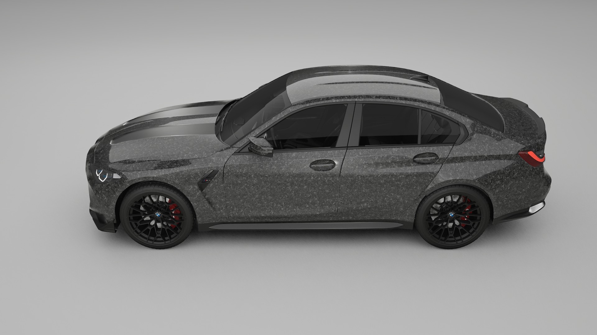 BMW M3 G80 Competition CS Film de Protecție pentru Vopsea TPU | FORGED S PPF cu Schimbare de Culoare – Kit Complet Predecupat