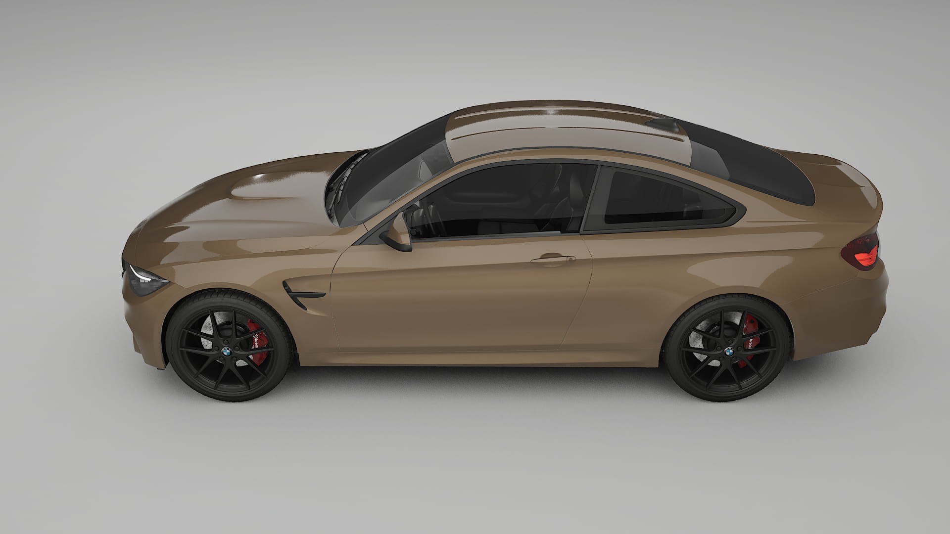 BMW M4 F82 Film de Protecție pentru Vopsea TPU | SAHARA PPF cu Schimbare de Culoare – Kit Complet Predecupat