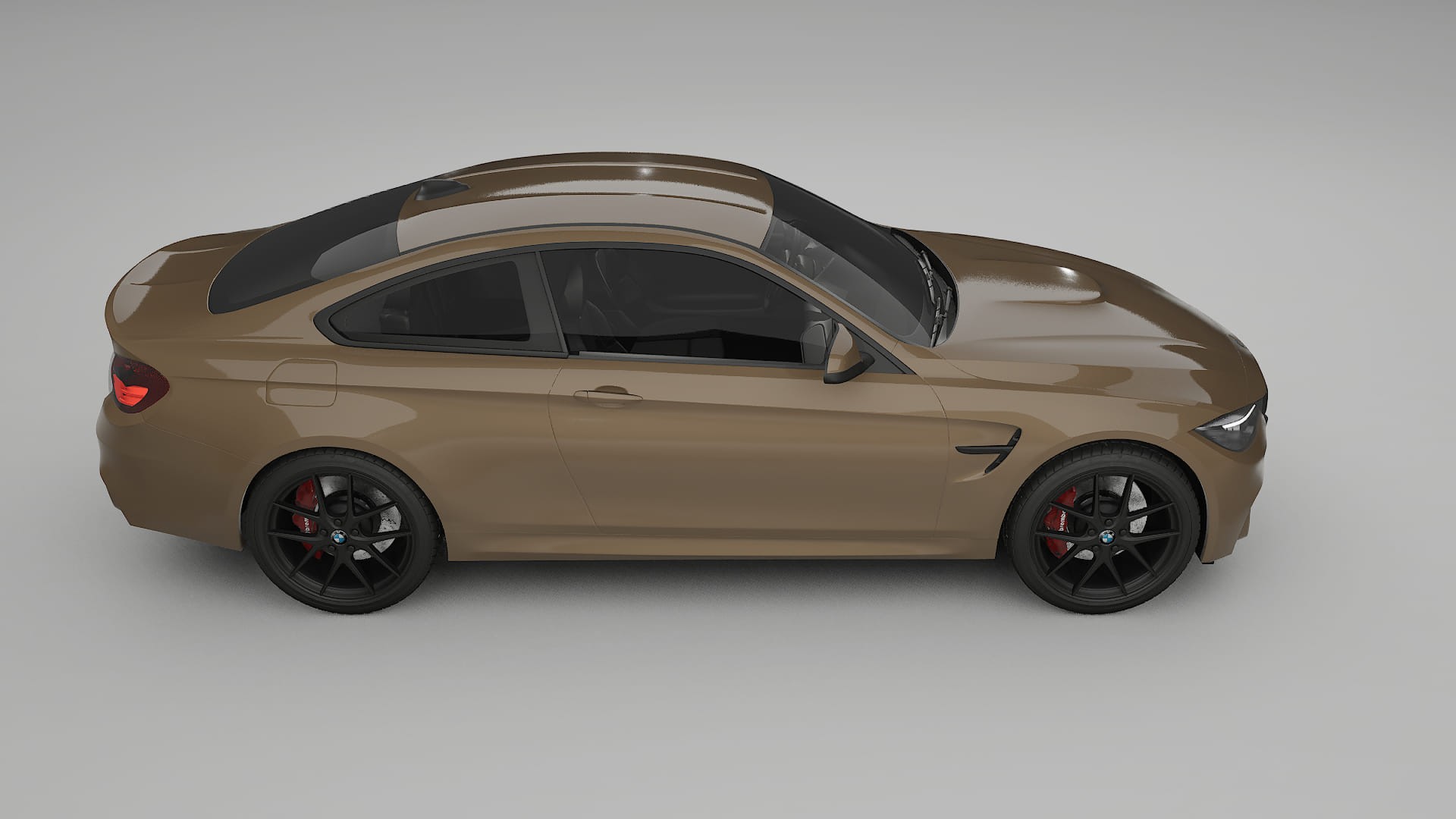 BMW M4 F82 Film de Protecție pentru Vopsea TPU | SAHARA PPF cu Schimbare de Culoare – Kit Complet Predecupat