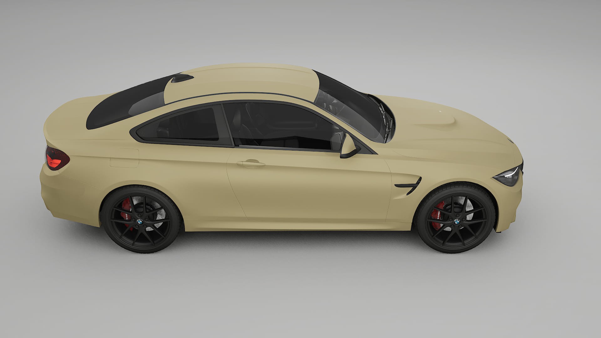 BMW M4 F82 Film de Protecție pentru Vopsea TPU | SAND PPF cu Schimbare de Culoare – Kit Complet Predecupat