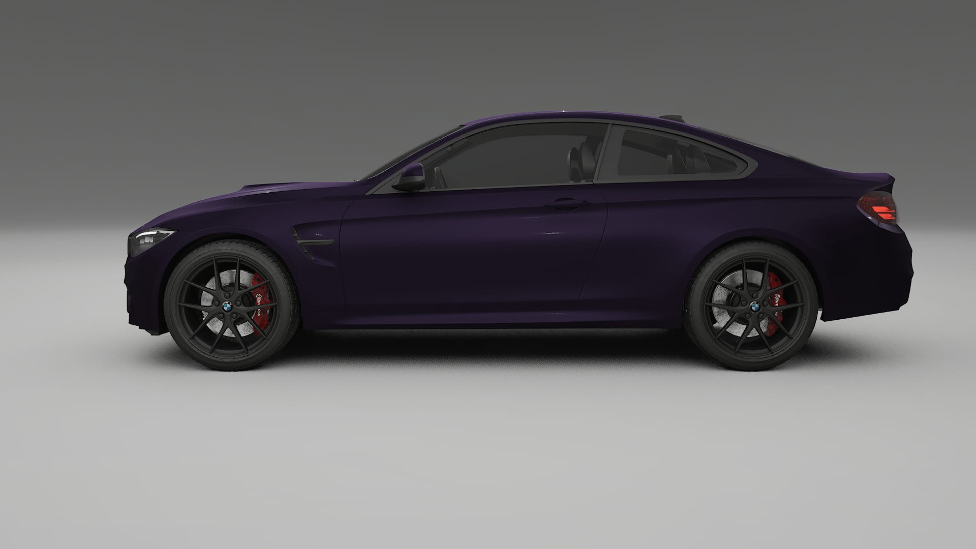BMW M4 F82 Film de Protecție pentru Vopsea TPU | VIOLET PPF cu Schimbare de Culoare – Kit Complet Predecupat