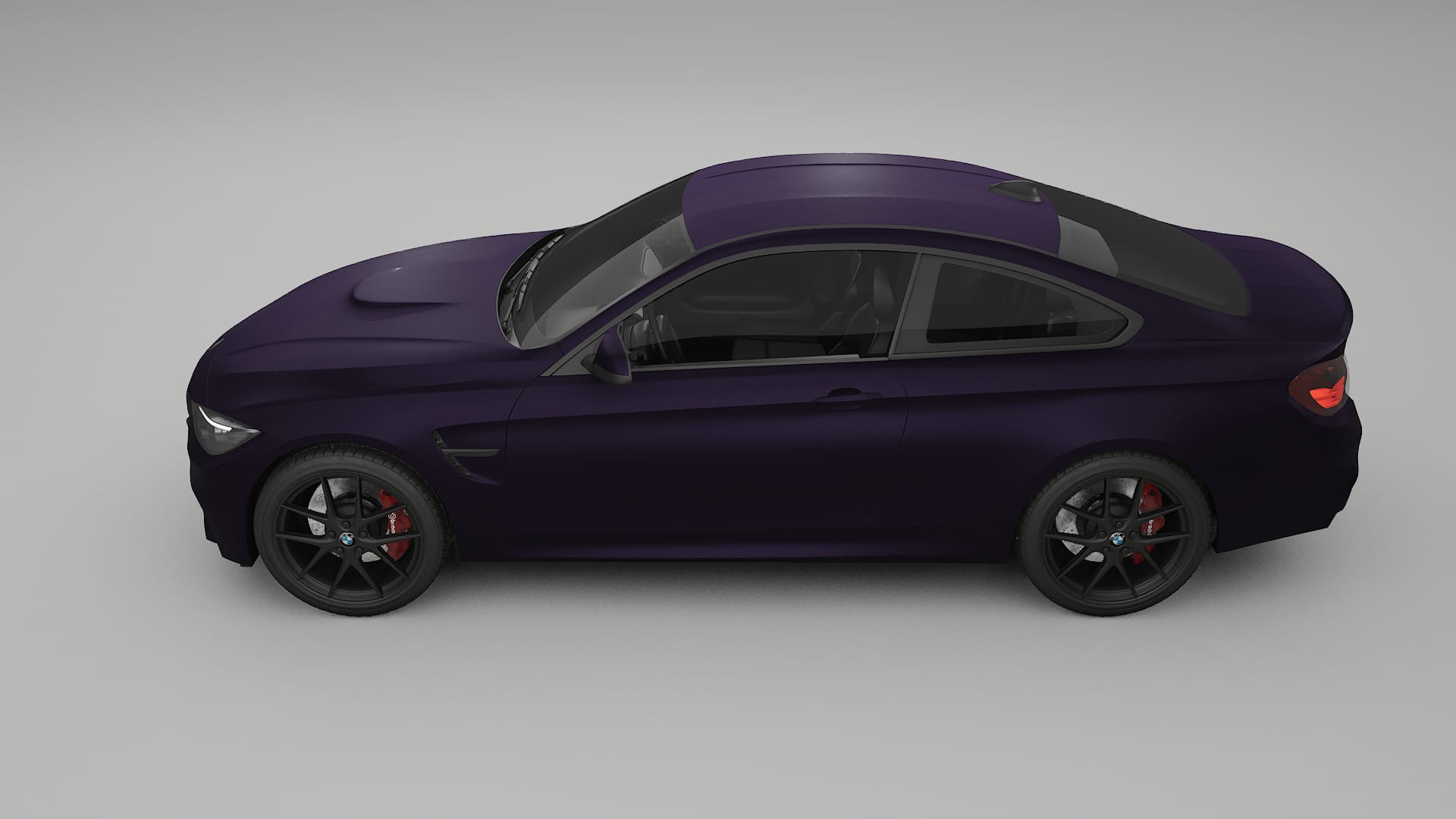BMW M4 F82 Film de Protecție pentru Vopsea TPU | VIOLET PPF cu Schimbare de Culoare – Kit Complet Predecupat